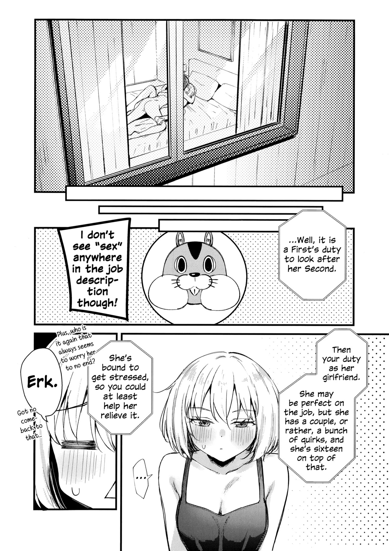 (C107) [Kitaku Jikan (Kitaku)] Saikin Aibou no Seiyoku ga Tsuyosugite Meccha Komatteru | My Partner's Sex Drive Is So Strong That It's Really Been Worrying Me Lately! (Lycoris Recoil) [English] - Page 11