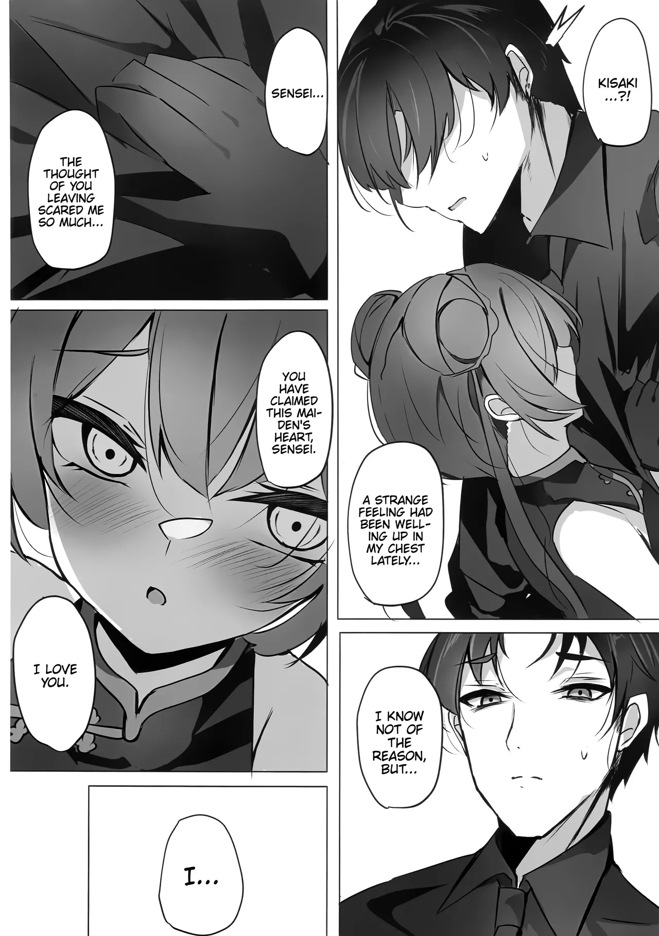(C106) [espresso (Mutou Mame)] Ori no Naka no Aoi Tori - A caged blue bird (Blue Archive) [English] [Thighs] - Page 9