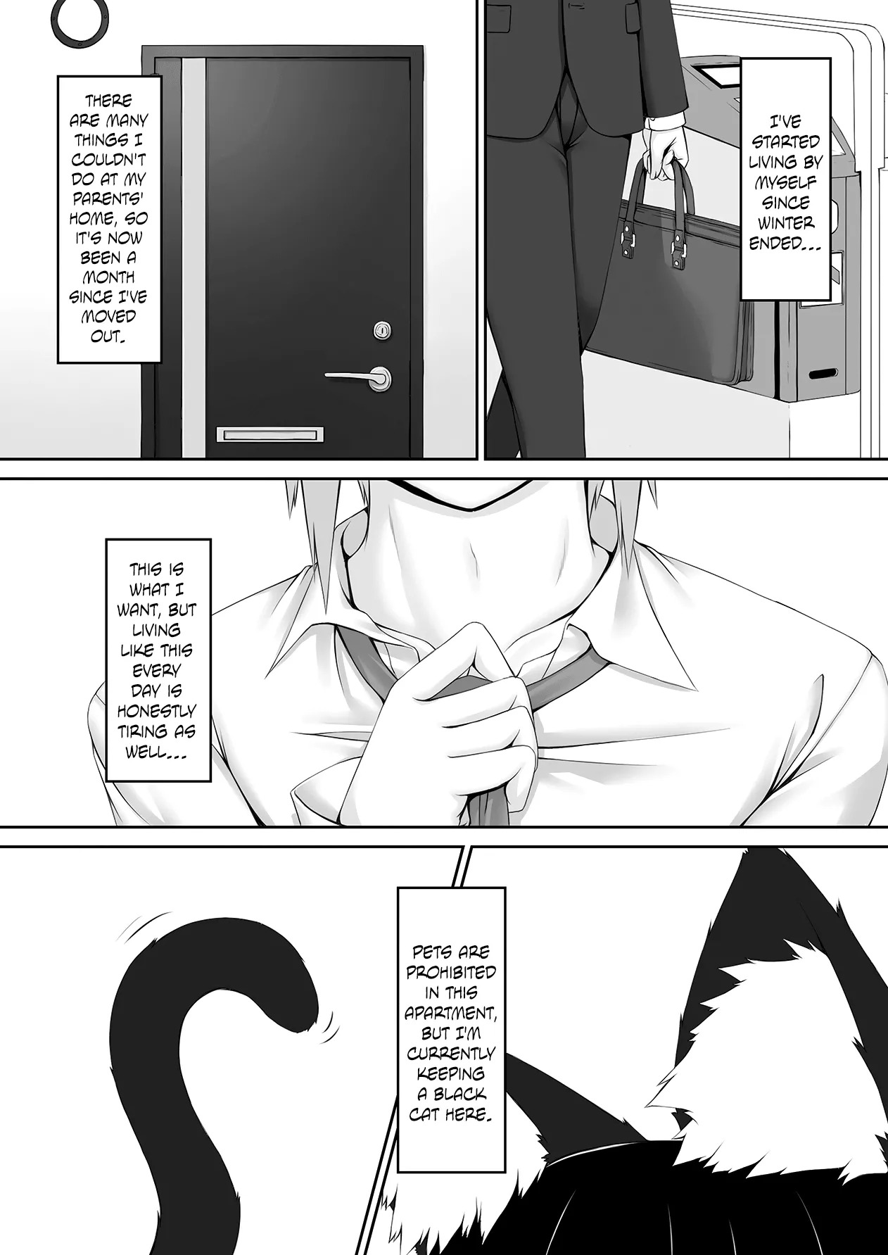 [Mousou Bijutsubu (Sho-yan)] Kuroneko Choco Ice (1-10) [English] [Complete] - Page 60