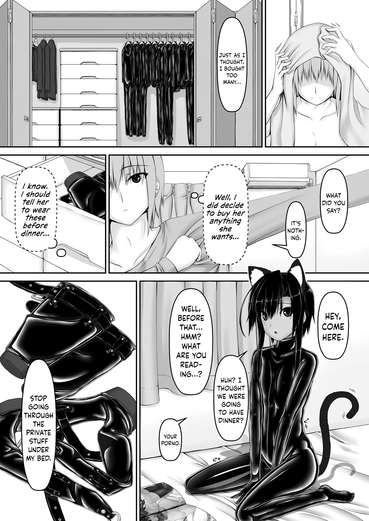 [Mousou Bijutsubu (Sho-yan)] Kuroneko Choco Ice (1-10) [English] [Complete] - Page 64