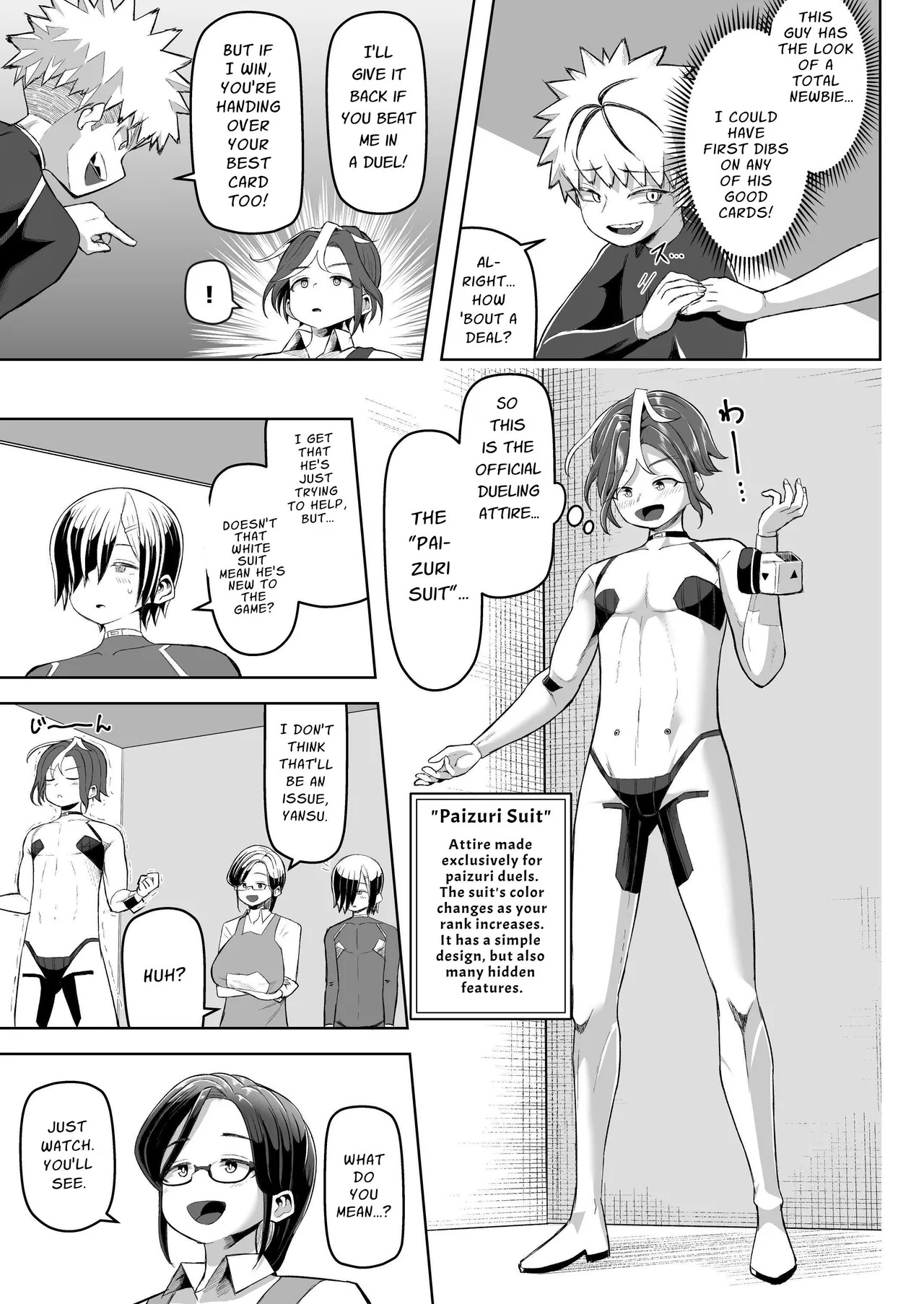 [Moriya (Tenkomori)] Paizuri Duel [English] - Page 12