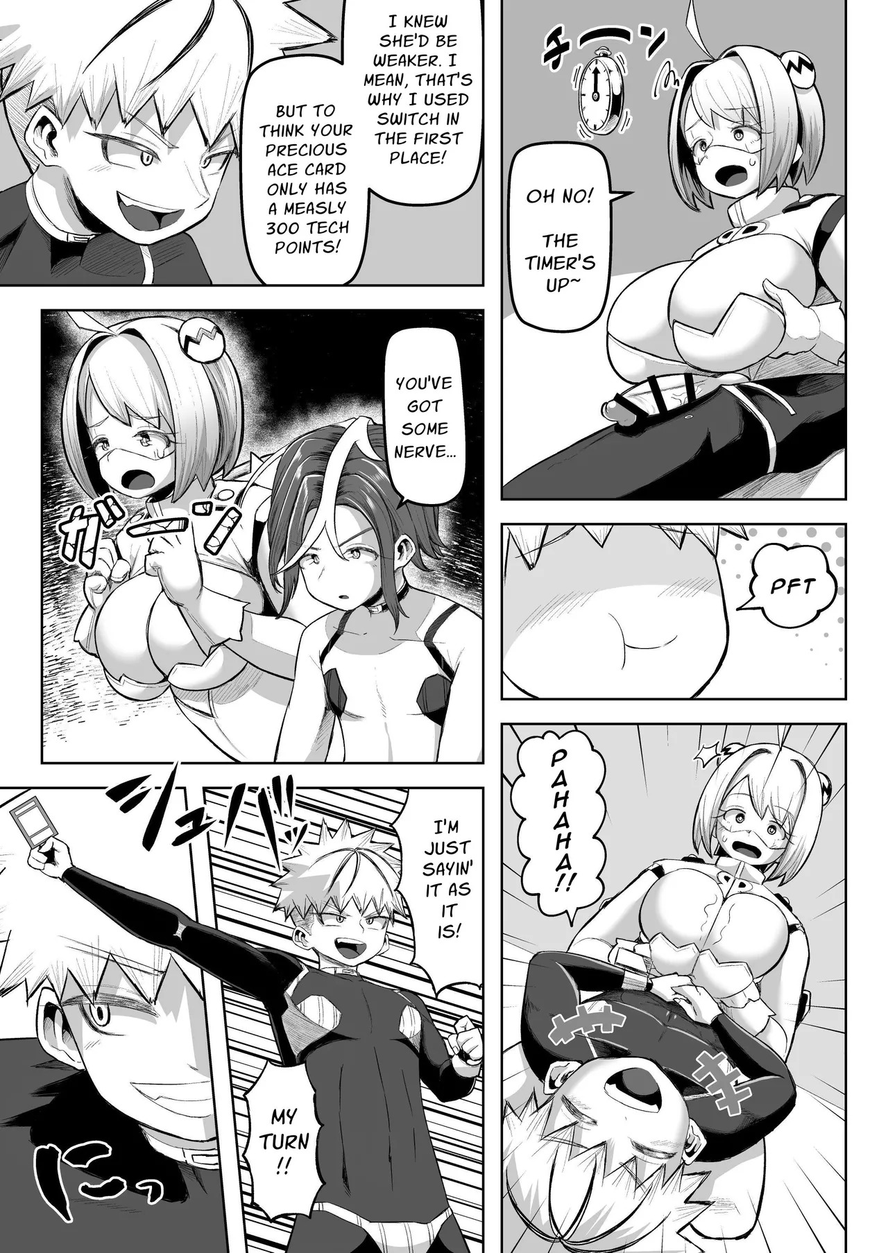 [Moriya (Tenkomori)] Paizuri Duel [English] - Page 28