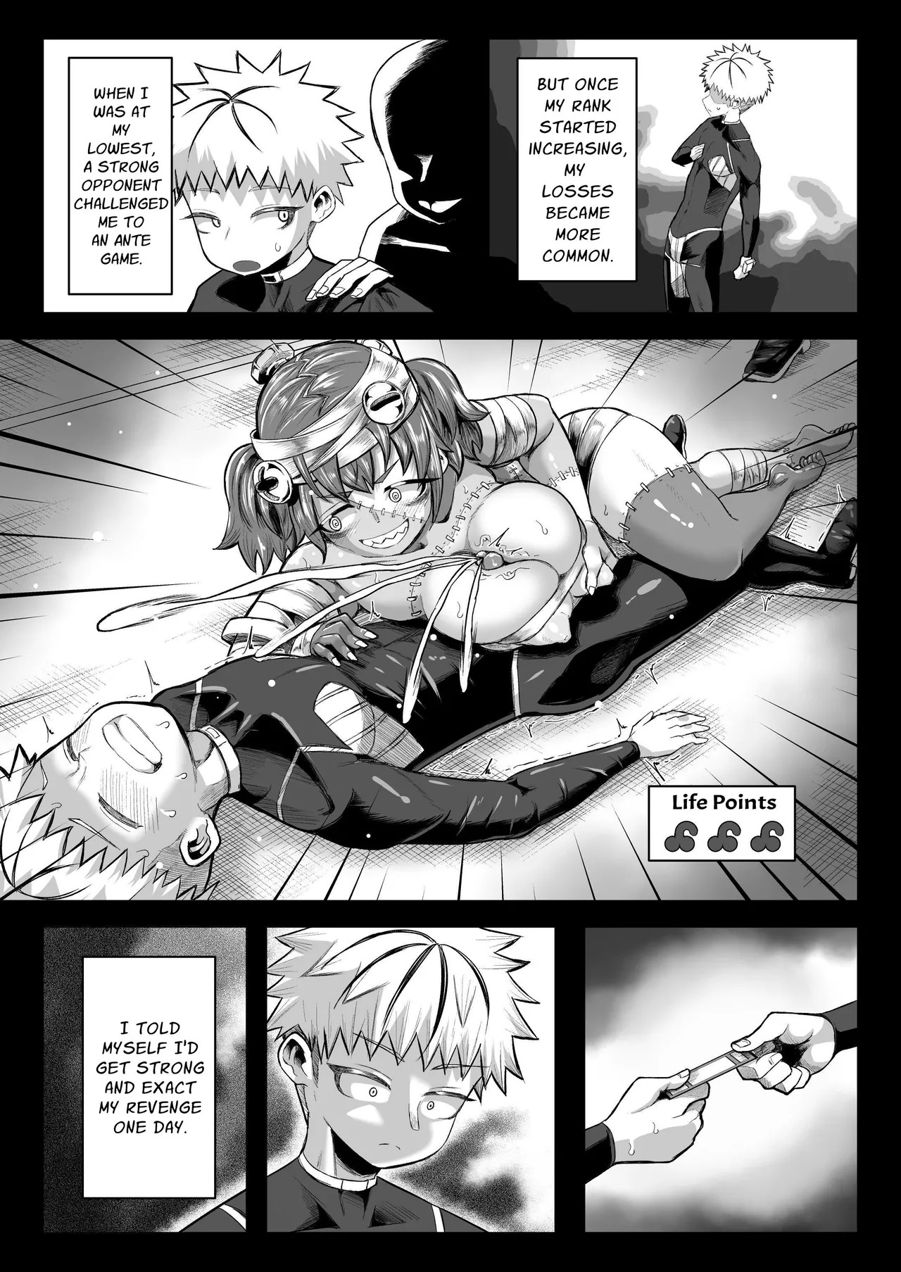 [Moriya (Tenkomori)] Paizuri Duel [English] - Page 54