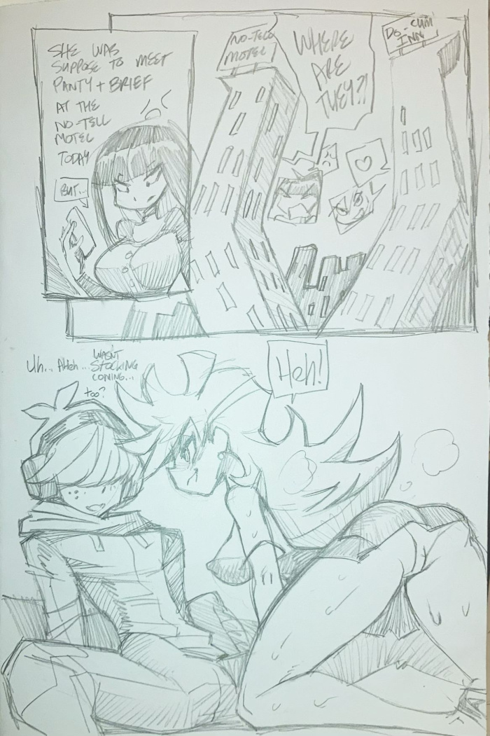 [Fred Perry] Booty Doc Goof-Off: Panty X Briefs (Panty & Stocking with Garterbelt)