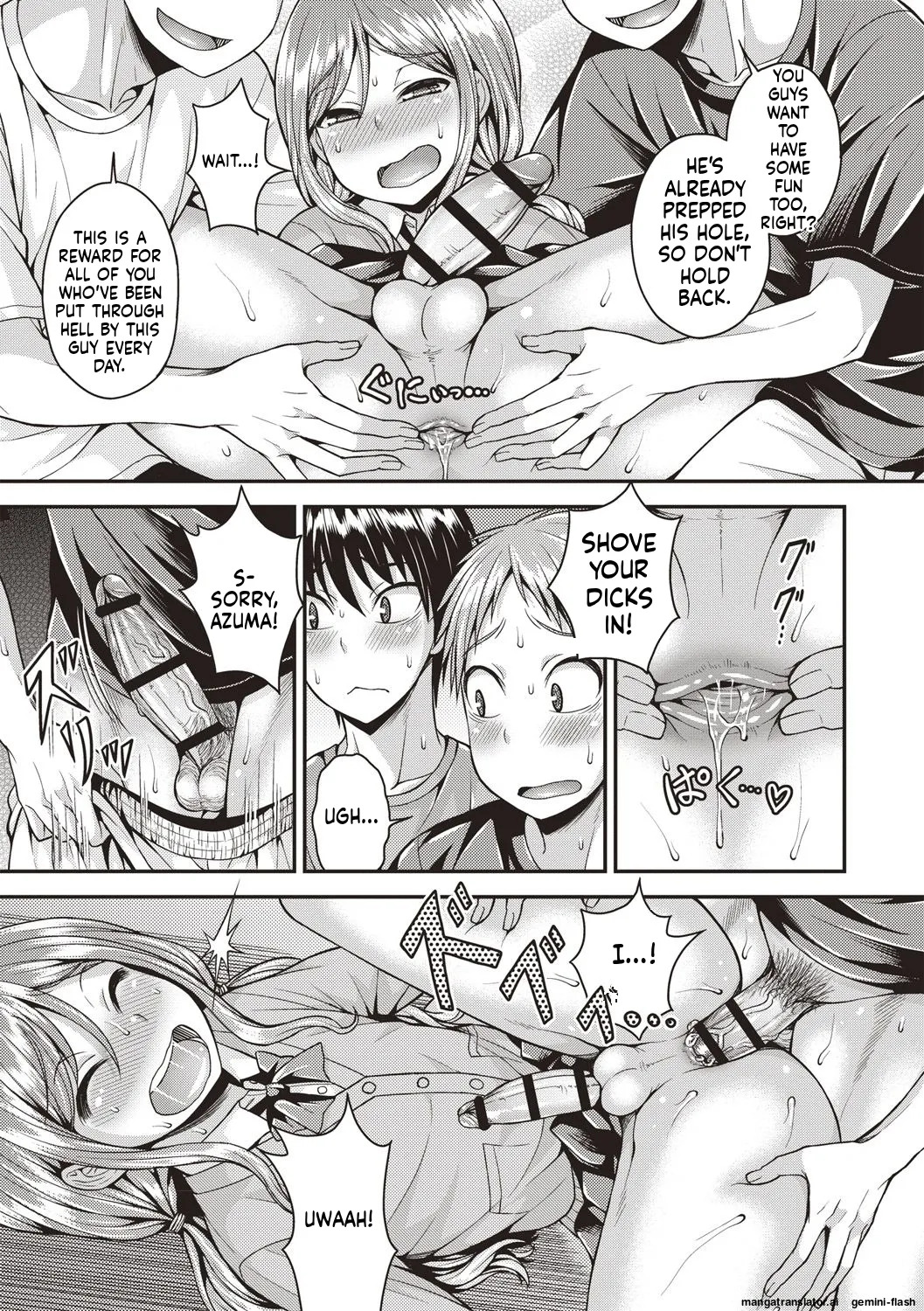 [Kanbayashi Takaki] Muriyari Otokonoko [Digital] MTL - Page 91