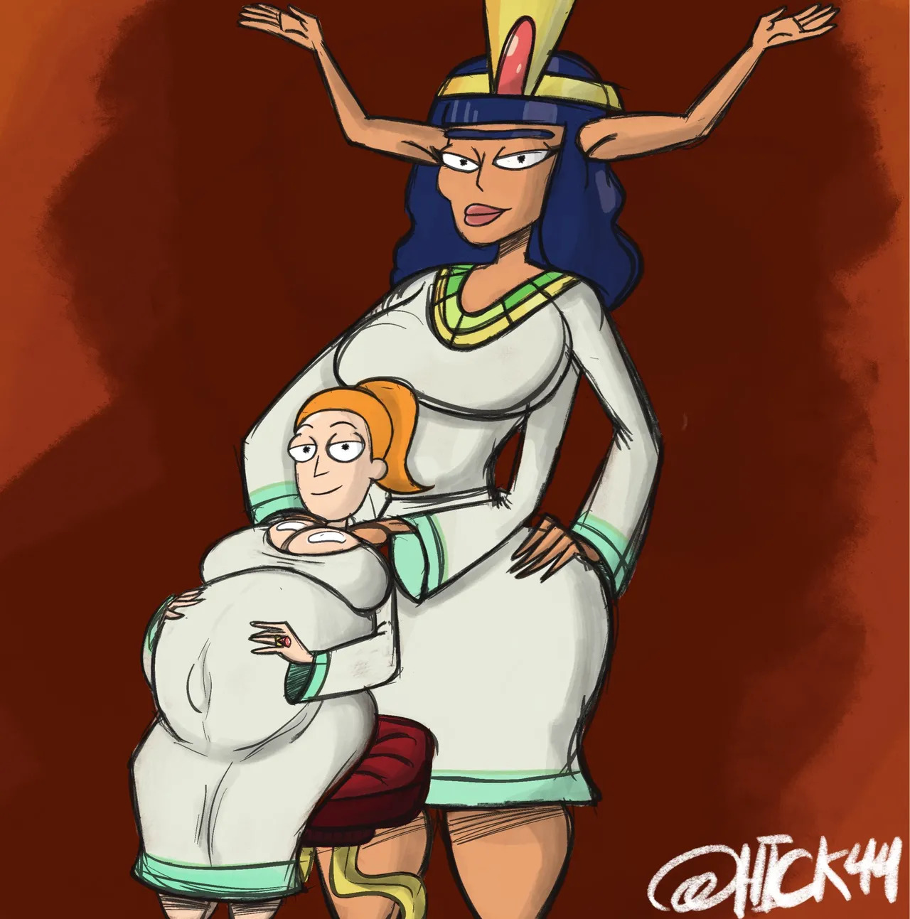 [Hick44NSFW] Summer x Mar-Sha (Rick and Morty) - Page 14