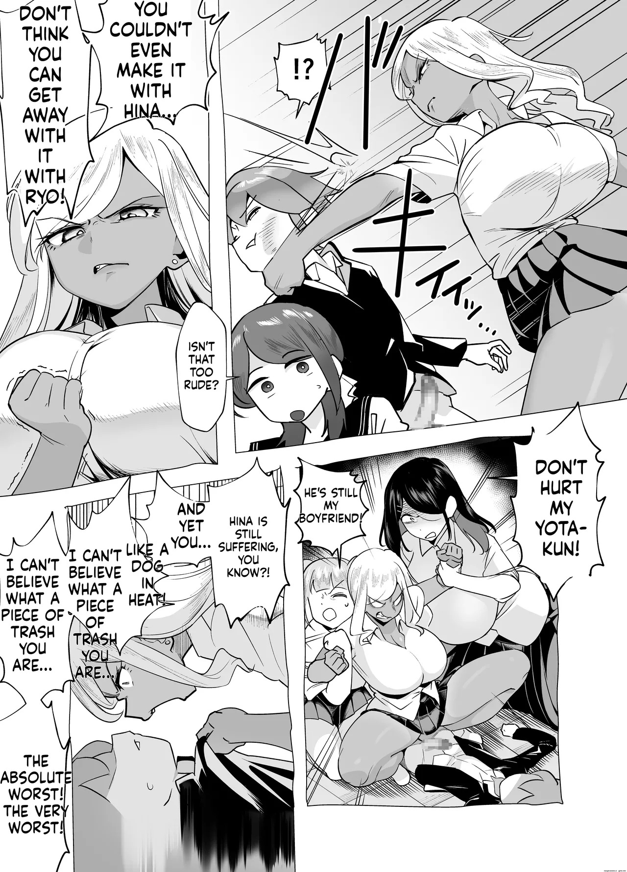 [Akabane Aomori] Bakunyuu Inkya wa Gyaku NTR-ru!! Soushuuhen [English] - Page 54