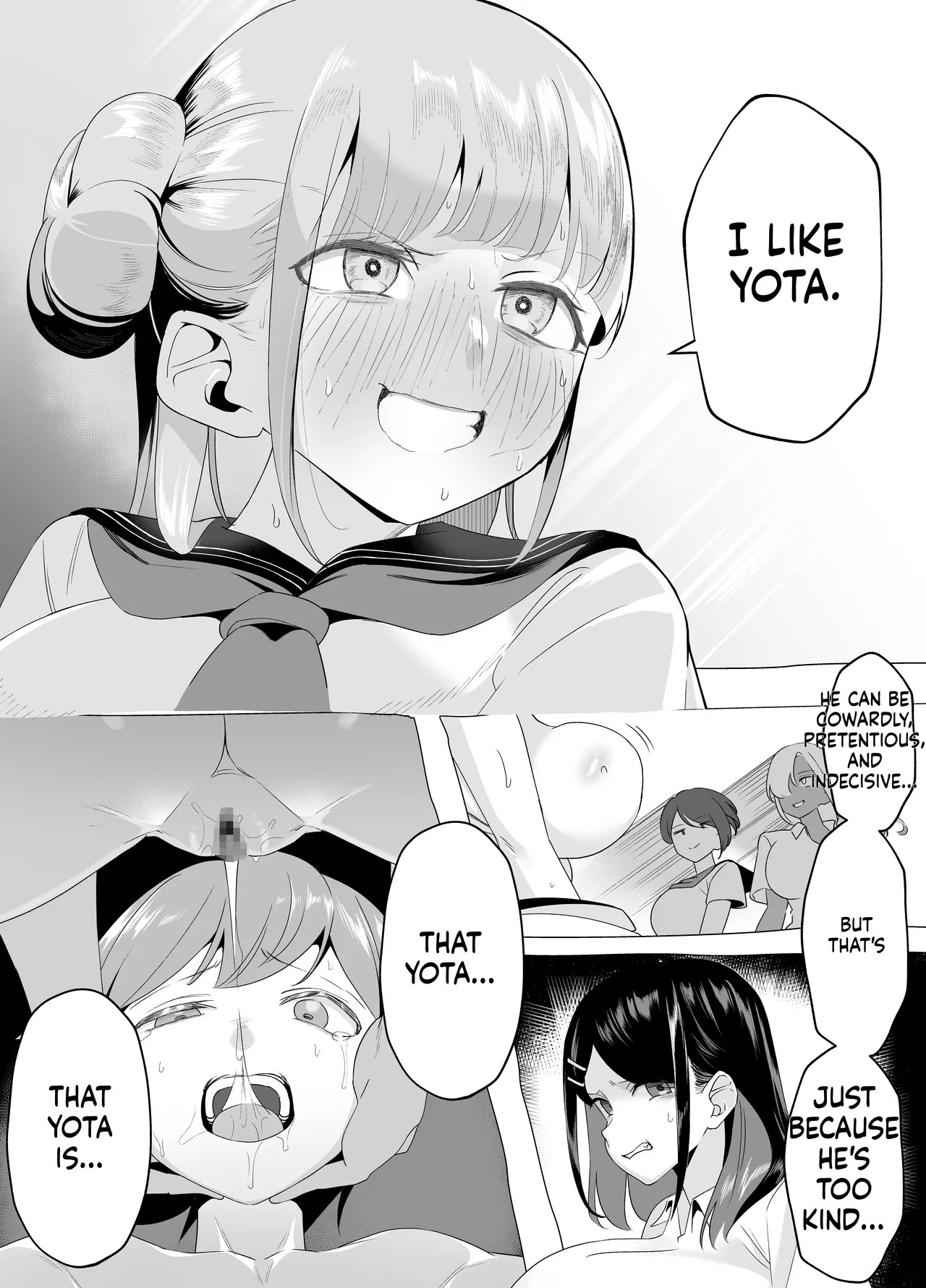 [Akabane Aomori] Bakunyuu Inkya wa Gyaku NTR-ru!! Soushuuhen [English] - Page 62