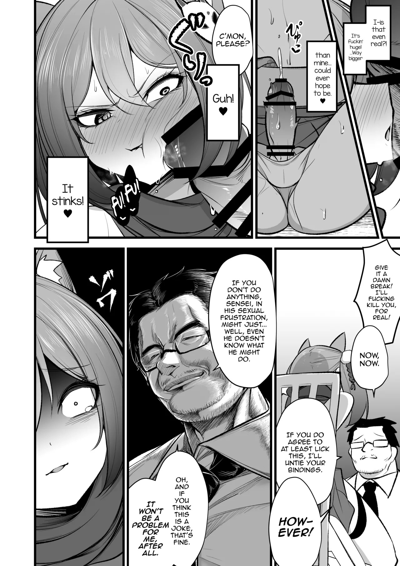 [Akagai (Mine Thrower)] Izuna-chan no Kareshi o Izuna-kun ni Shite Sensei no Kanojo ni Shite Ageru Gainen | The Concept of Turning Izuna-chan's Boyfriend Into Izuna-chan, Then Your Girlfriend (Blue Archive) [English] [mysterymeat3] [Digital] - Page 13