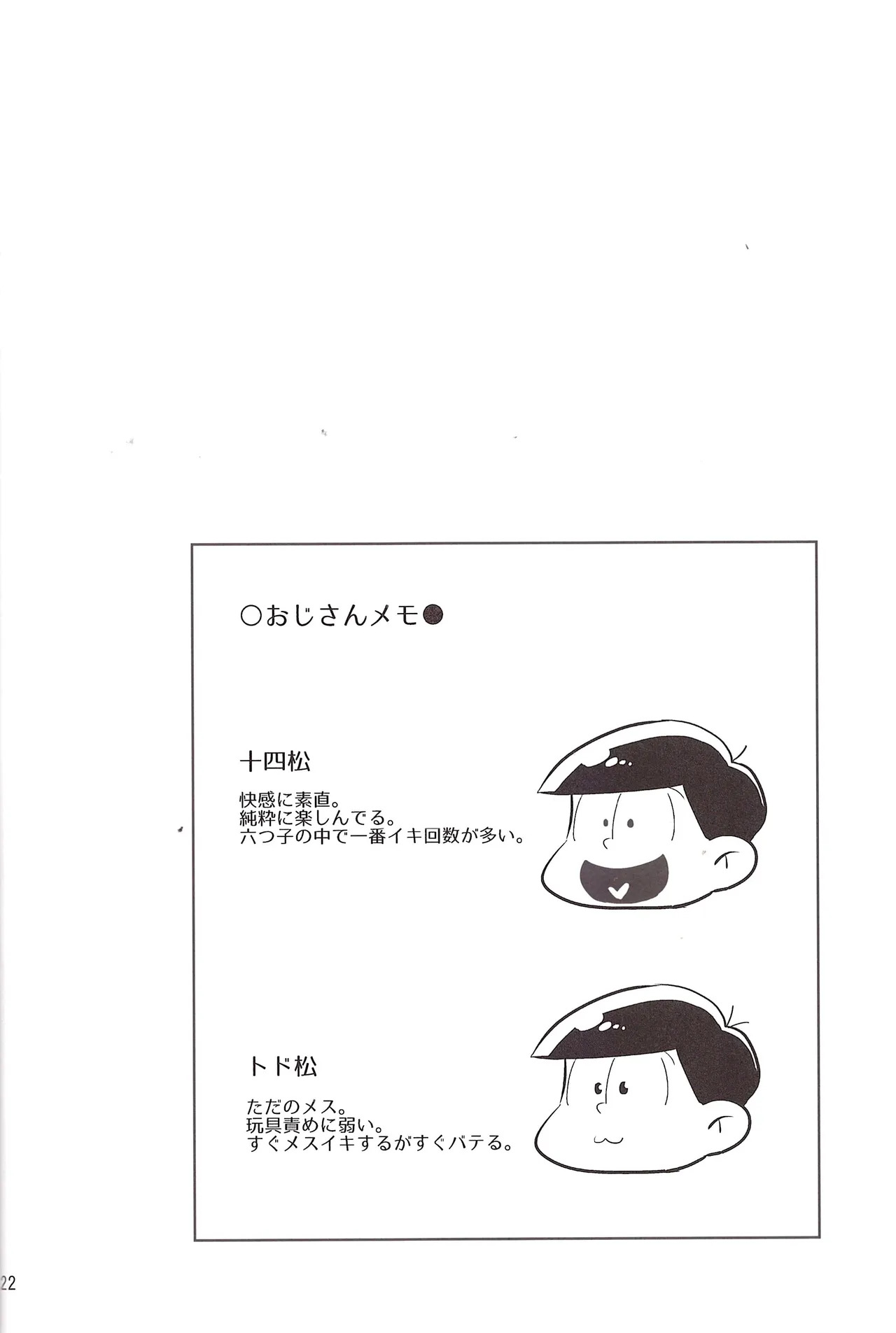 [Famiresu kaigi (Fighting Self)] Please fuck Matsu!! (Osomatsu-San) - Page 22