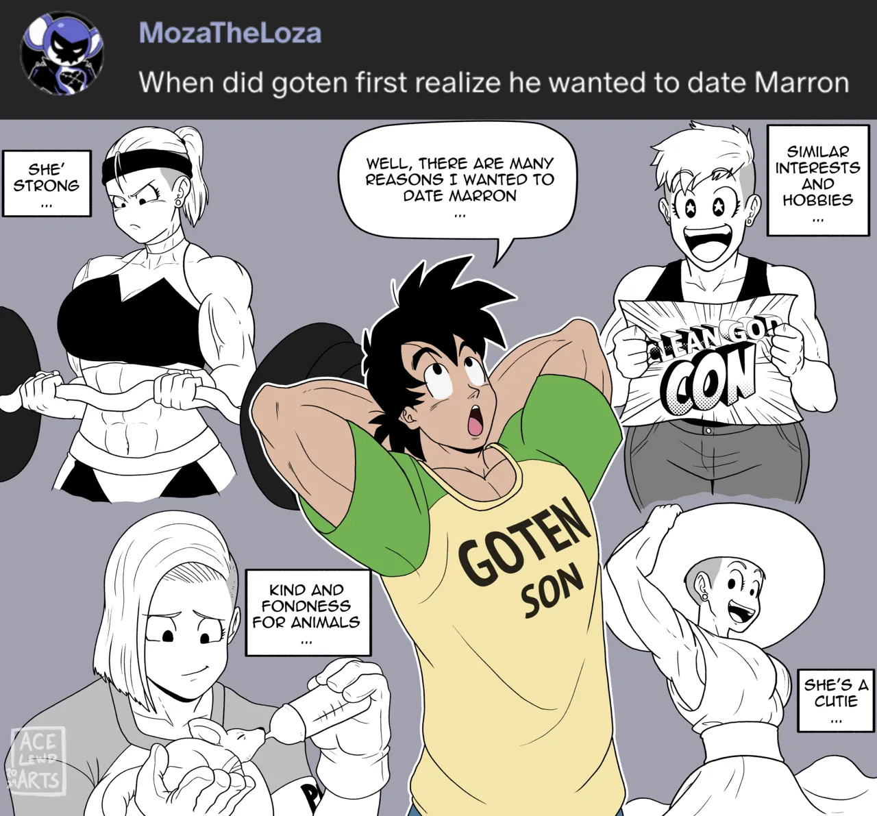 [AceLewdArts] Art Gallery (Dragon Ball Z + Super) - Page 27