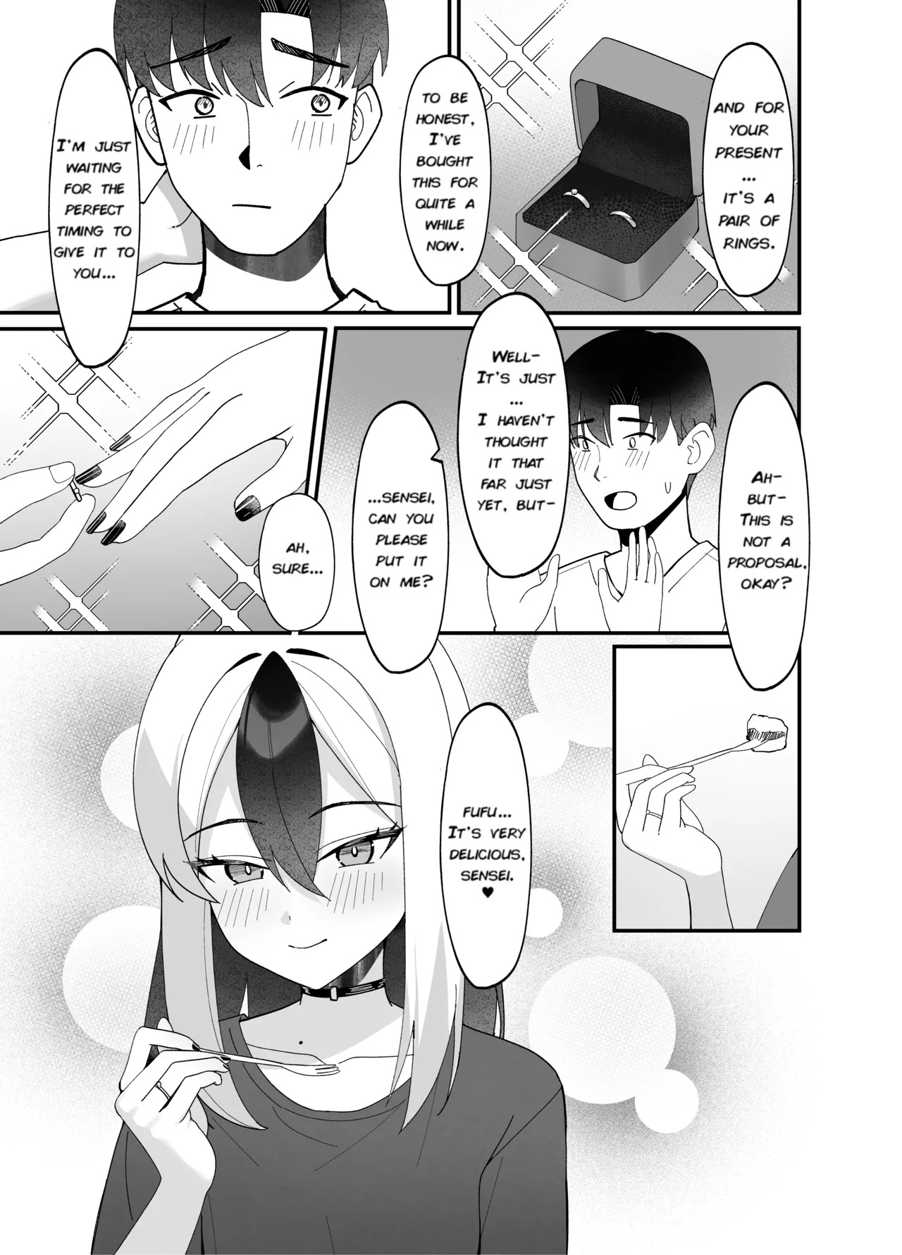 (C106) [JMao (Jmao Matsuge)] Yubisaki Hitotsu-bun Kyori | A Fingertip Away (Blue Archive) [English] [DeppoTL] [Decensored] - Page 26