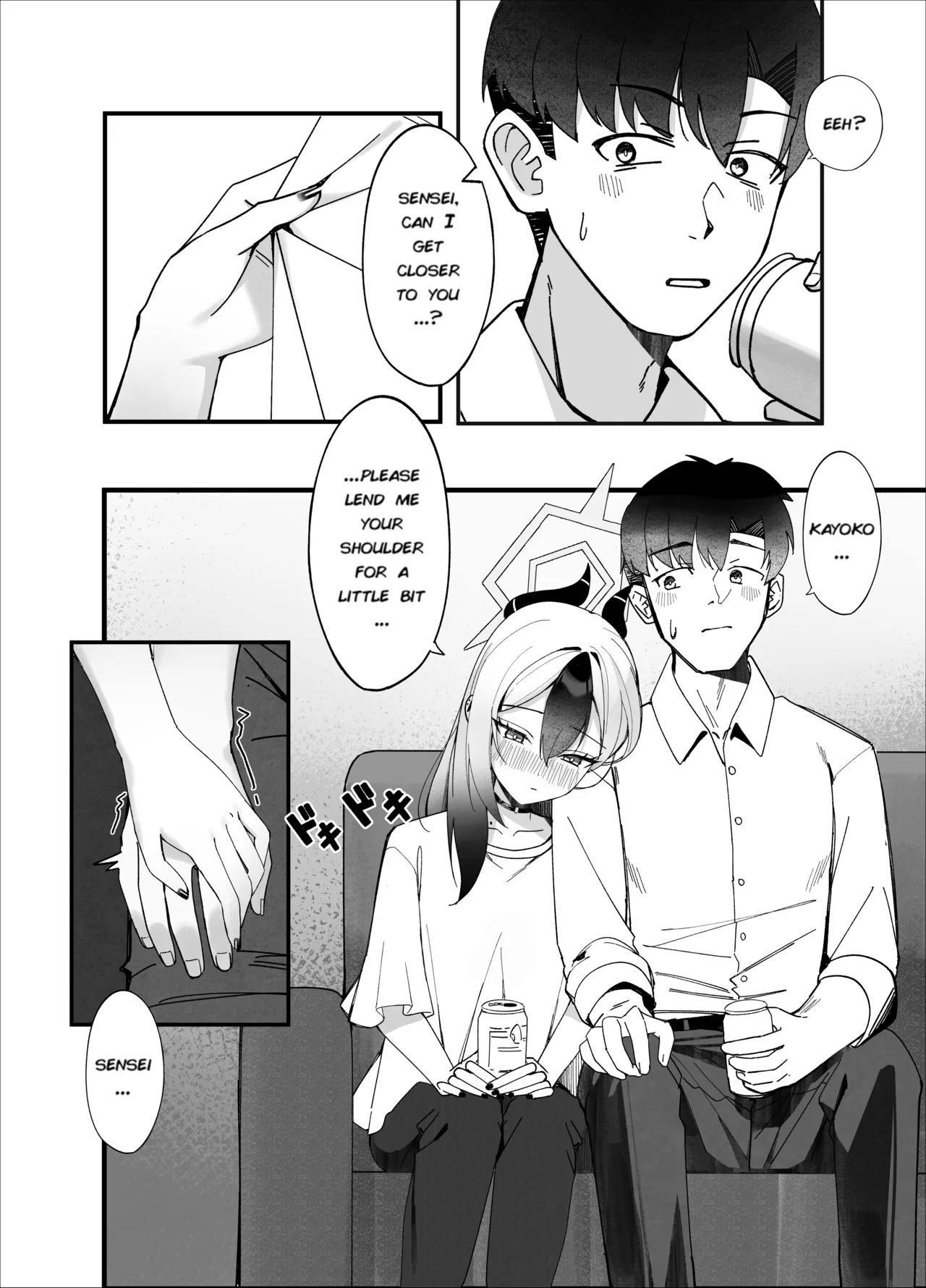 (C106) [JMao (Jmao Matsuge)] Yubisaki Hitotsu-bun Kyori | A Fingertip Away (Blue Archive) [English] [DeppoTL] [Decensored] - Page 9