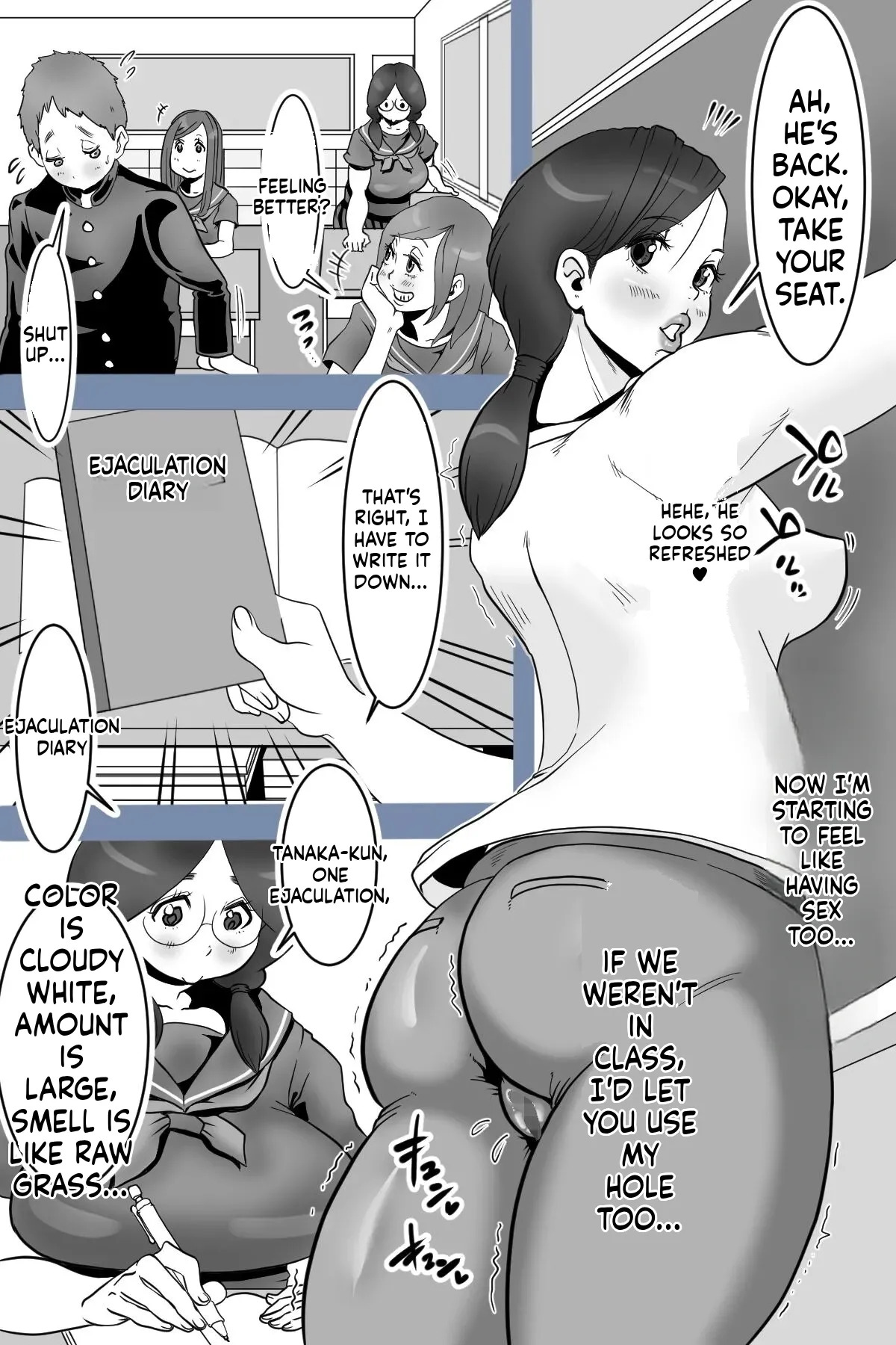 [Delta Studio] Health committee Minami-chan's sperm diary (English) - Page 27