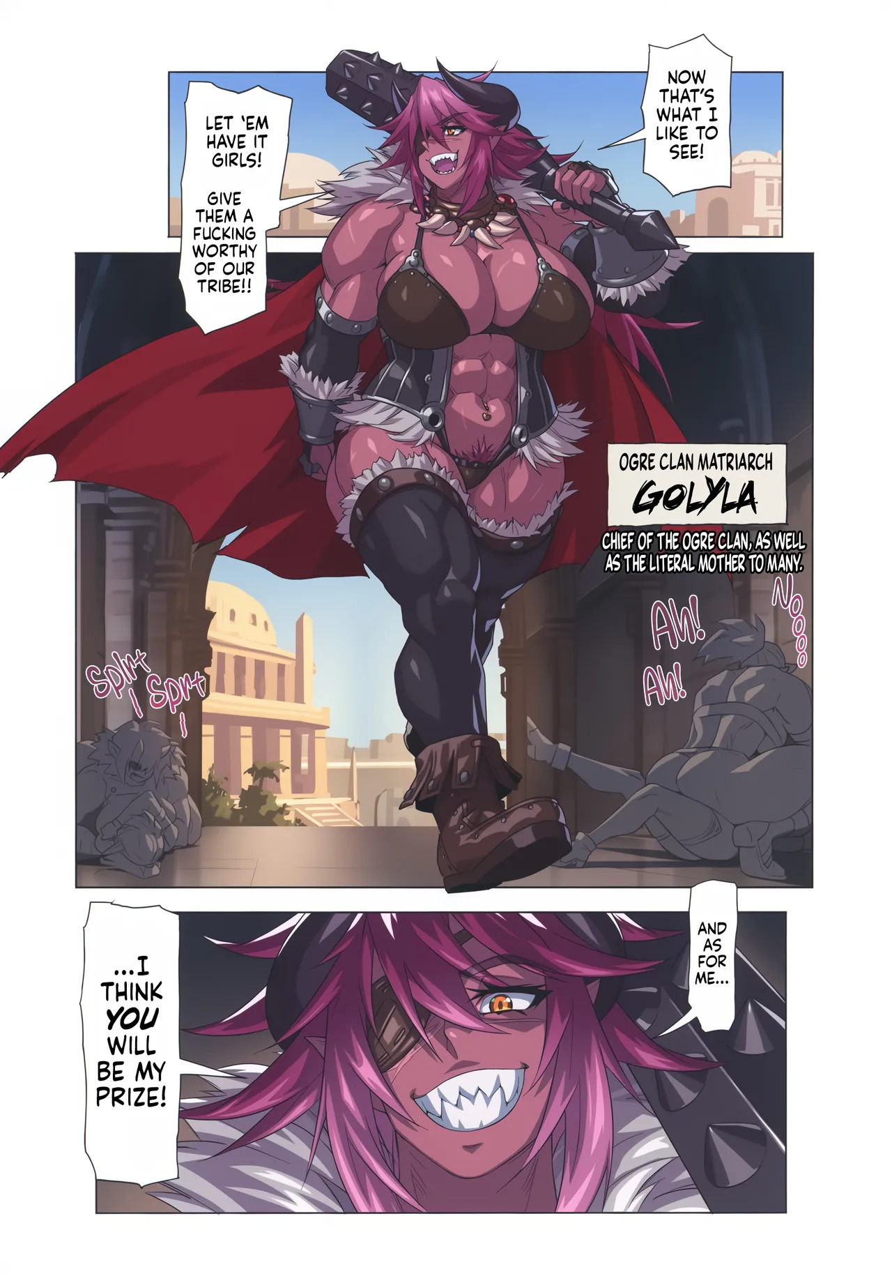(C106) [M-ya (Mikoyan)] Ogre tai Dark Elf Soushuuhen Plus | Ogre Vs Dark Elf Omnibus Plus [English] - Page 10