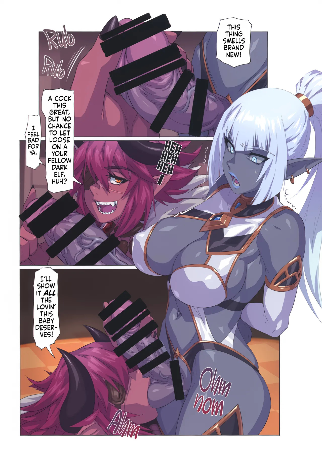 (C106) [M-ya (Mikoyan)] Ogre tai Dark Elf Soushuuhen Plus | Ogre Vs Dark Elf Omnibus Plus [English] - Page 14
