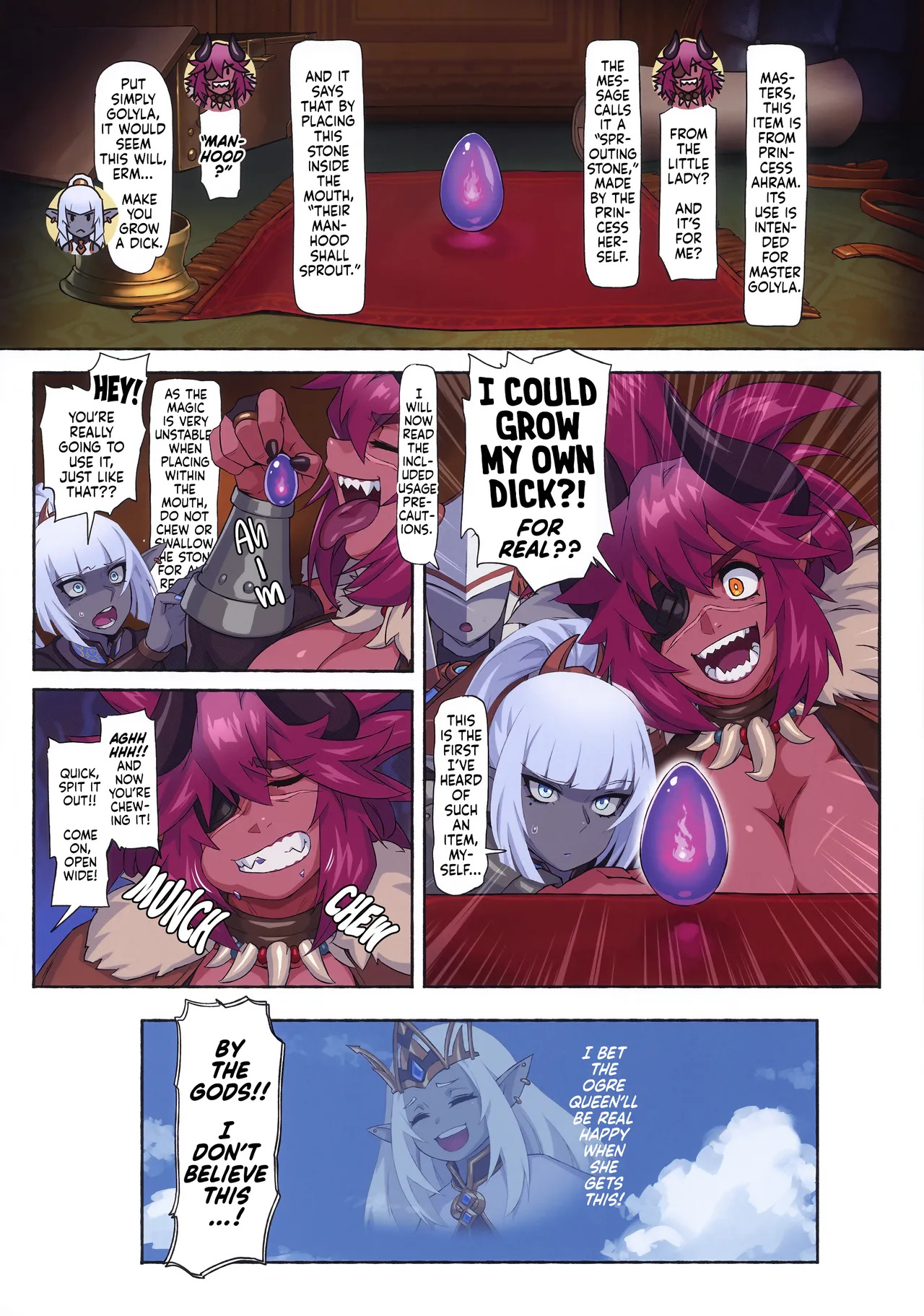(C106) [M-ya (Mikoyan)] Ogre tai Dark Elf Soushuuhen Plus | Ogre Vs Dark Elf Omnibus Plus [English] - Page 59
