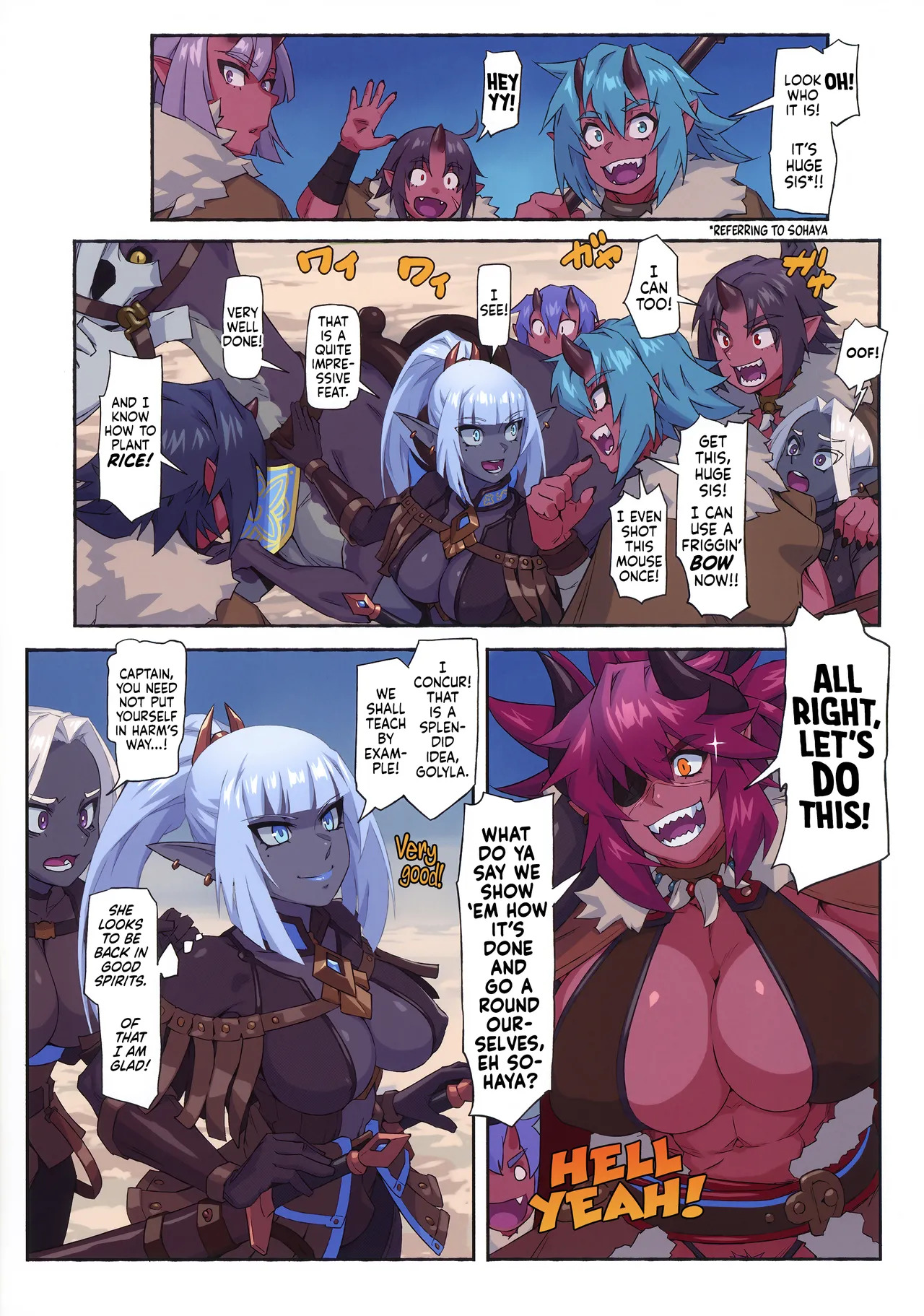 (C106) [M-ya (Mikoyan)] Ogre tai Dark Elf Soushuuhen Plus | Ogre Vs Dark Elf Omnibus Plus [English] - Page 62