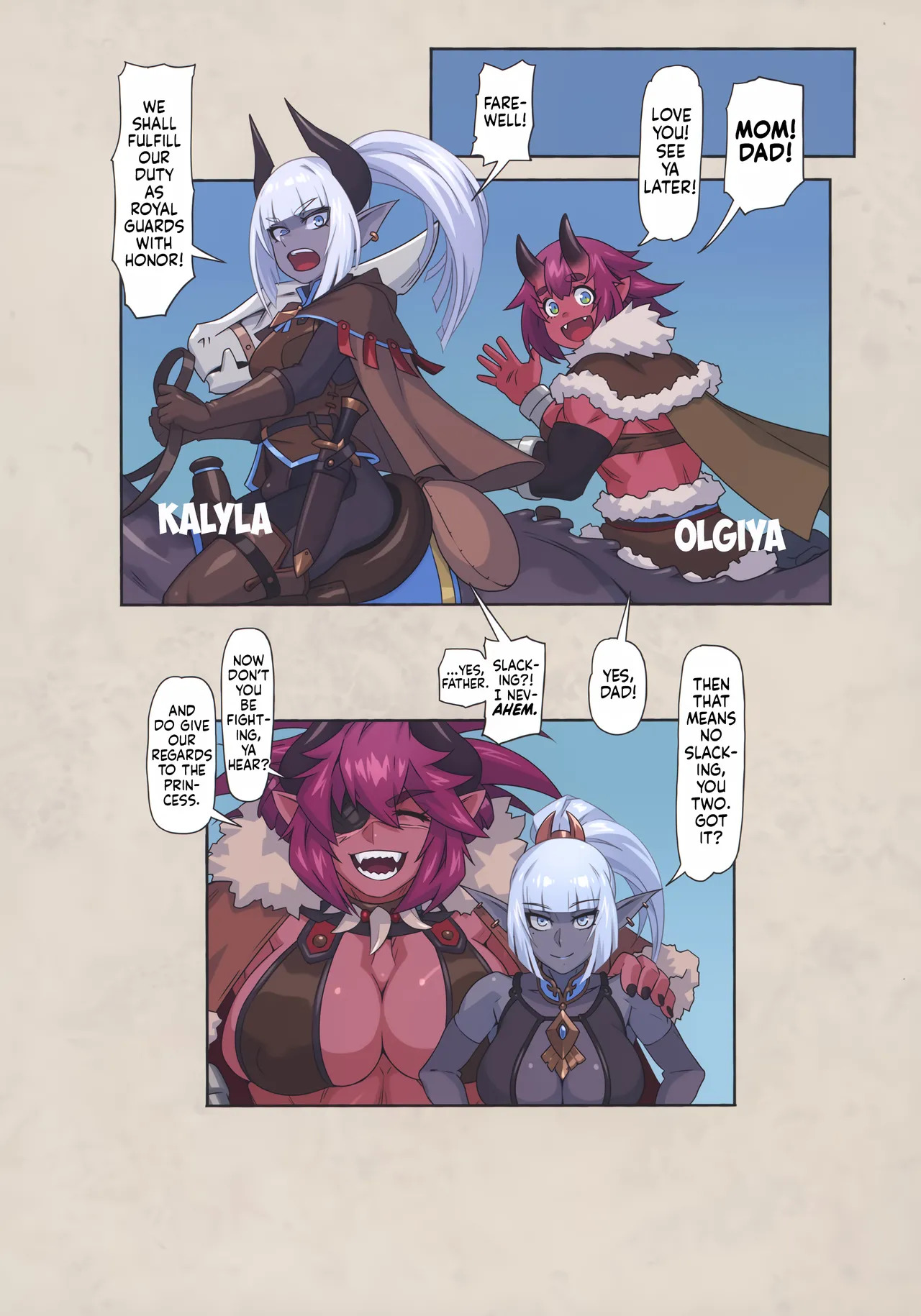 (C106) [M-ya (Mikoyan)] Ogre tai Dark Elf Soushuuhen Plus | Ogre Vs Dark Elf Omnibus Plus [English] - Page 85
