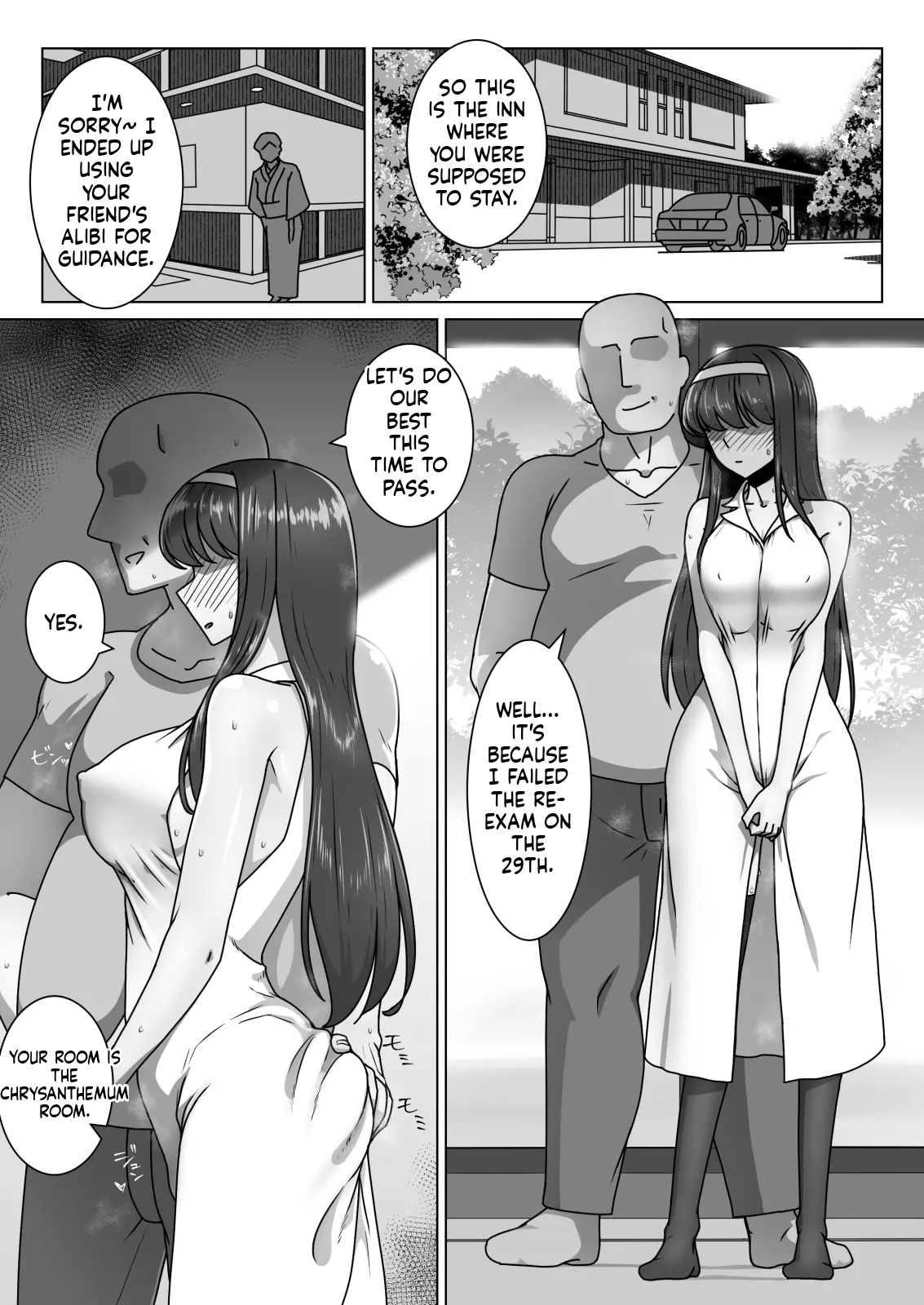 Koi ni Mezameta Takane no Hana ni Chuunen Kyoushi no Nettori Tokubetsu Seishidou Todome no Dosukebe Sex Ryokou [English] [MTL] [Digital] - Page 26