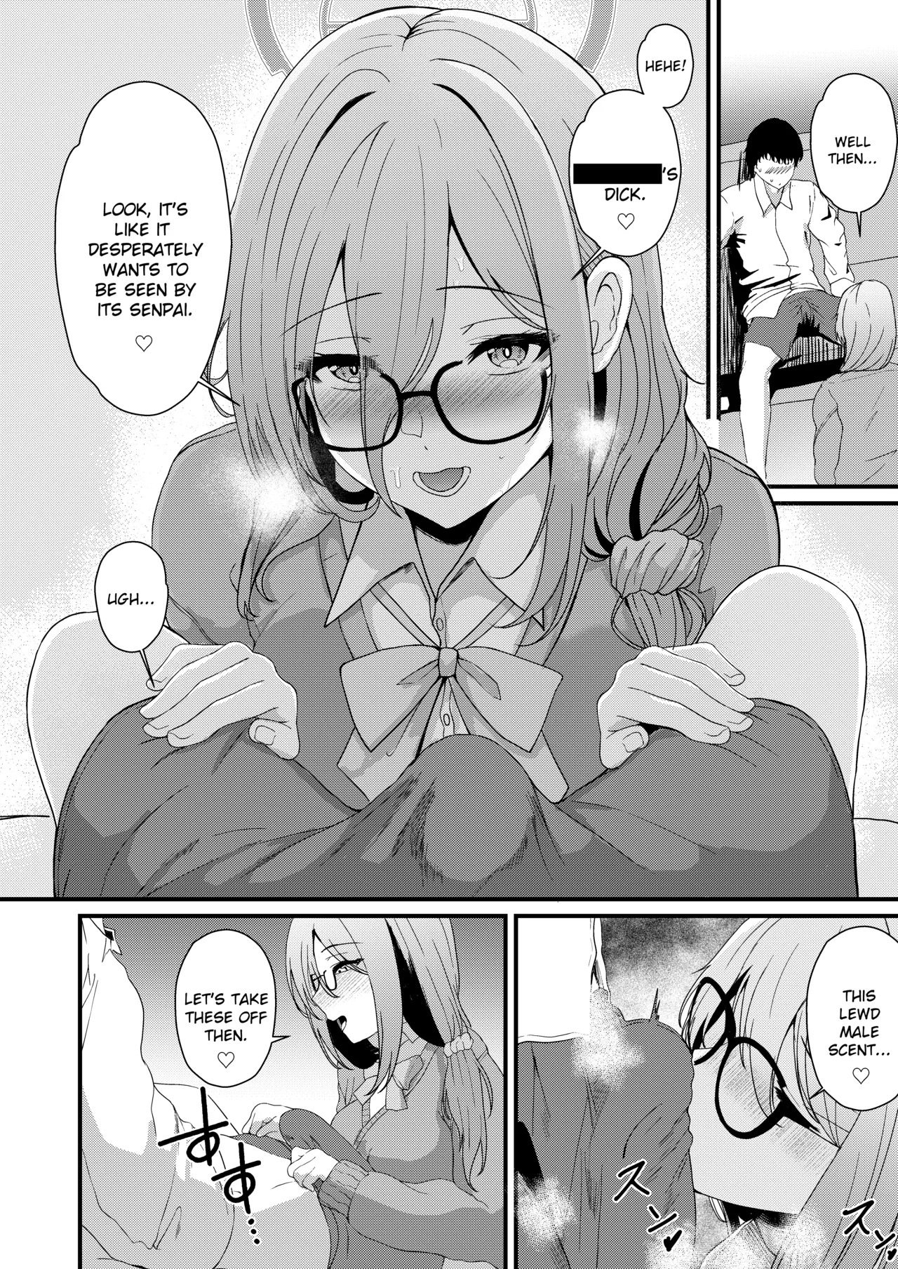 Ecchi na Seito wa Osuki desu ka? | Do You Like Lewd Students? (Blue Archive) [Digital] [English] [Literally Starving] - Page 9