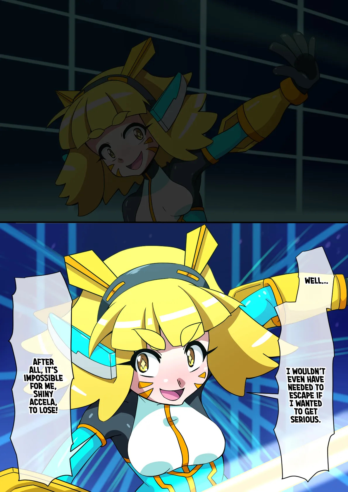 [mega w] Magical Girl Shiny Accela [English] [Rinruririn] - Page 9