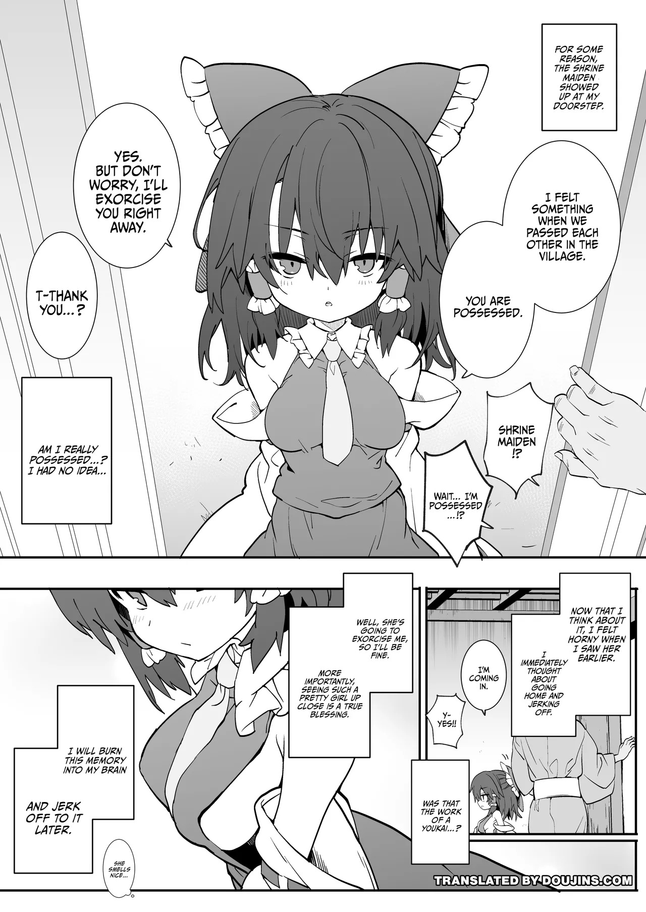[Toriaezu(kari) (Tororo)] Anta Tsuiteru wayo | You're In Luck (Touhou Project) [English] {Doujins.com} [Digital] - Page 2