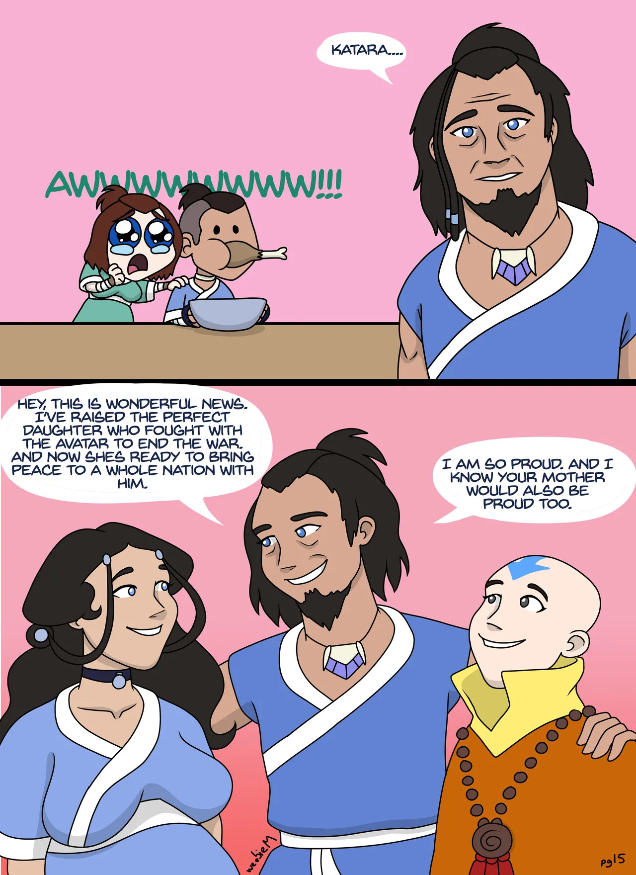 [TorrieWeebie3] Kataang Pregnancy Comic - Page 16