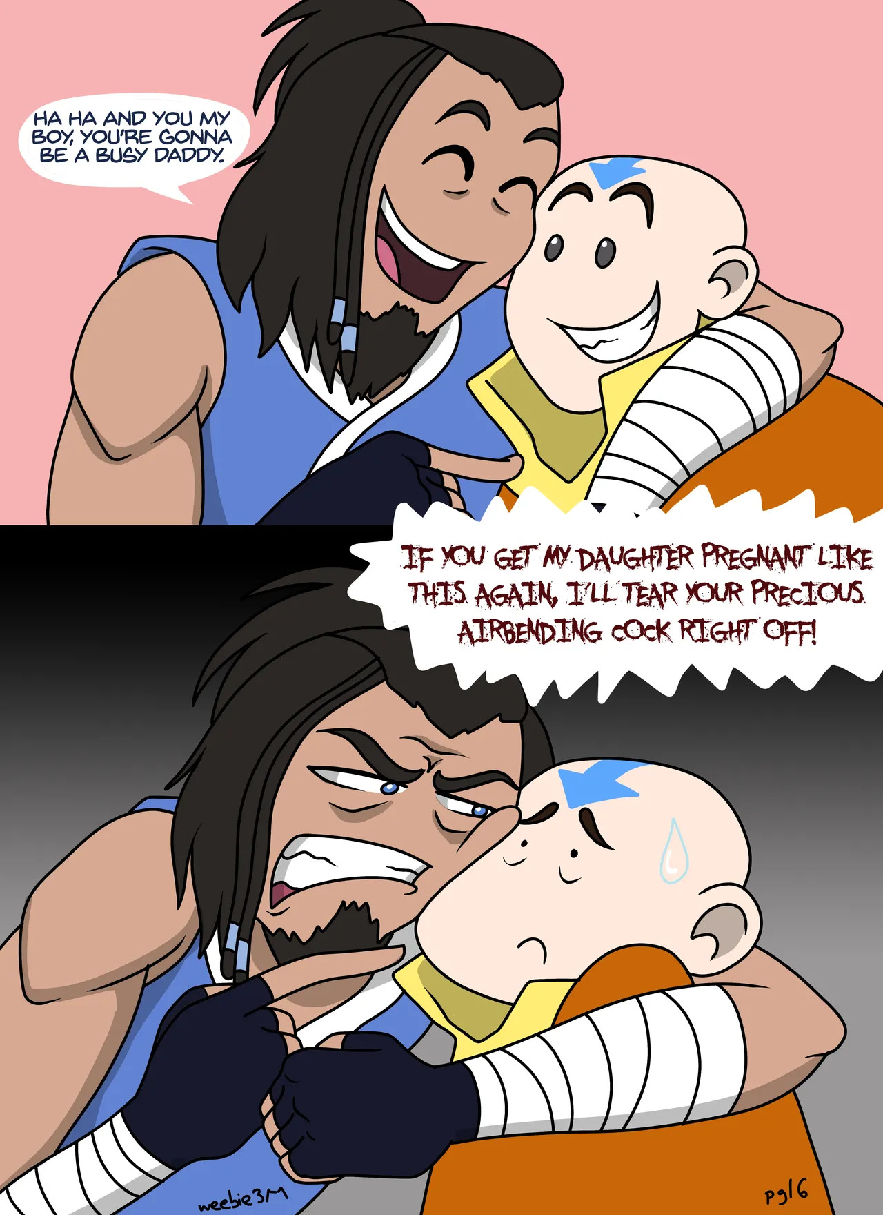 [TorrieWeebie3] Kataang Pregnancy Comic - Page 17