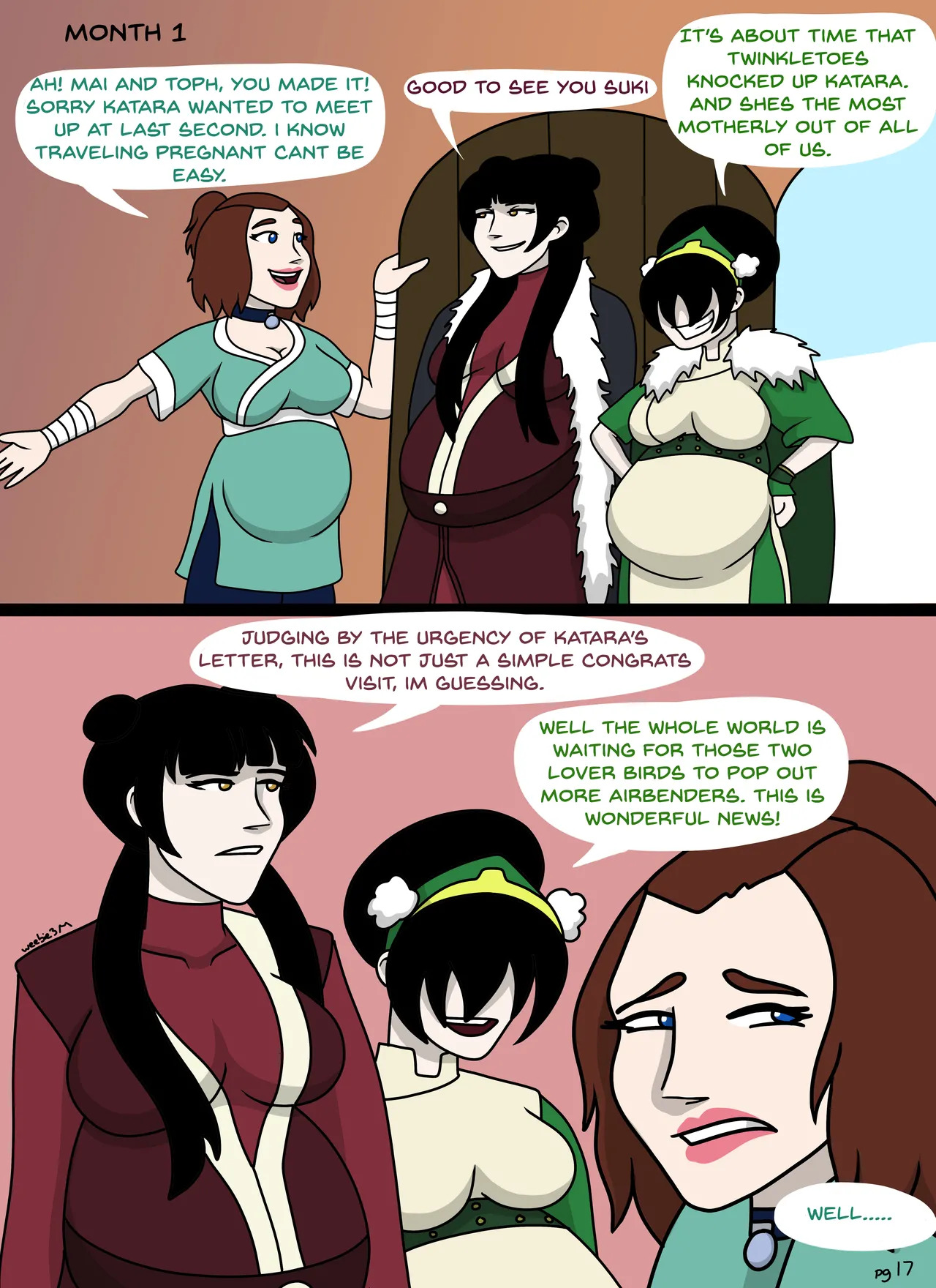 [TorrieWeebie3] Kataang Pregnancy Comic - Page 18
