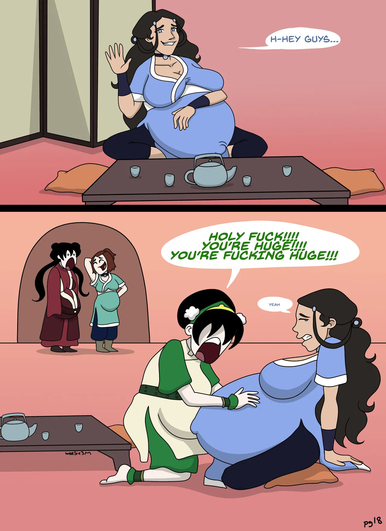 [TorrieWeebie3] Kataang Pregnancy Comic - Page 19