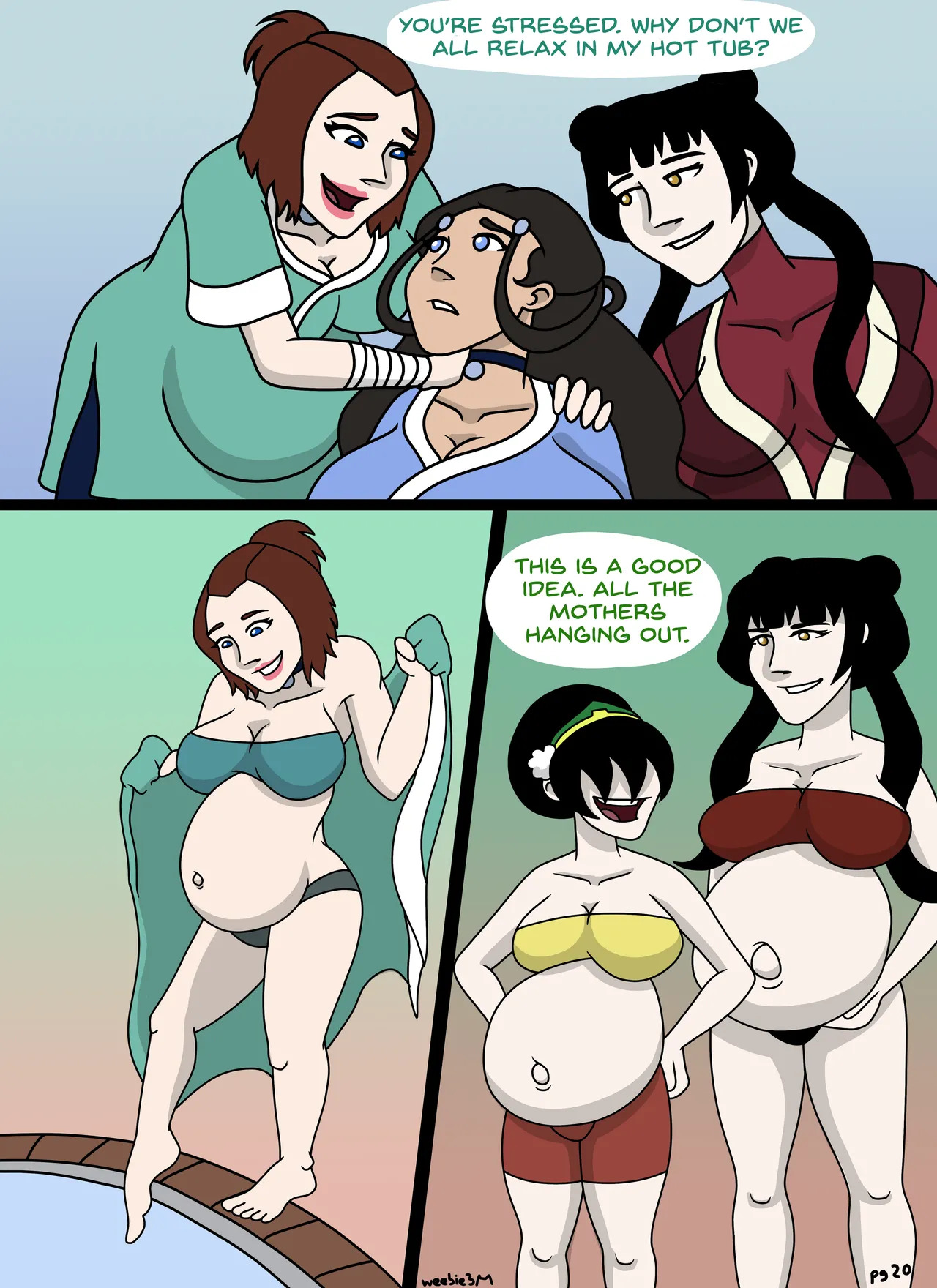 [TorrieWeebie3] Kataang Pregnancy Comic - Page 21