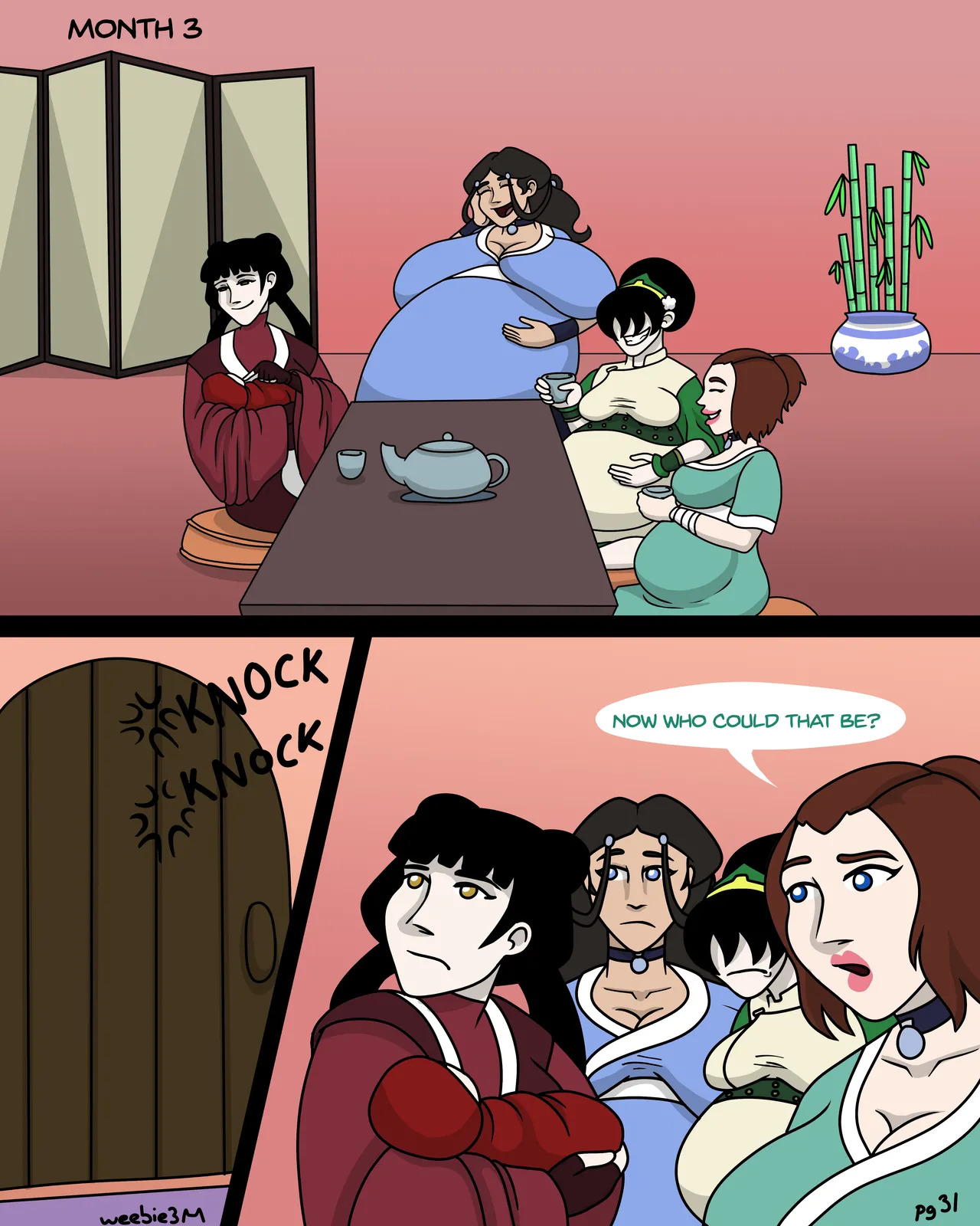 [TorrieWeebie3] Kataang Pregnancy Comic - Page 32