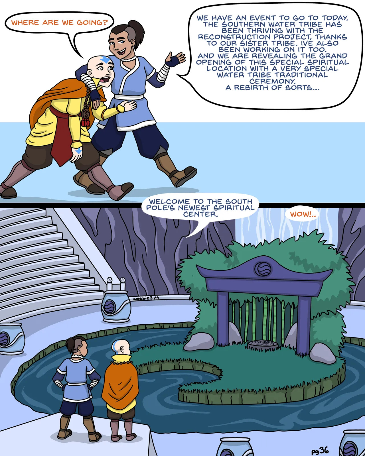 [TorrieWeebie3] Kataang Pregnancy Comic - Page 37