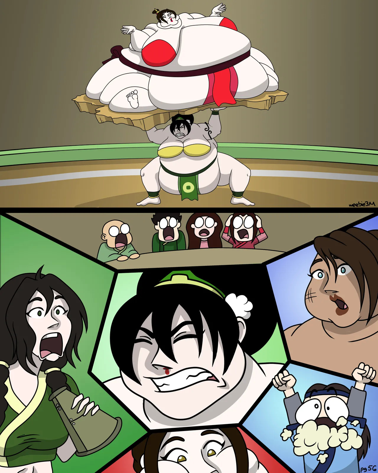 [TorrieWeebie3] Kataang Pregnancy Comic - Page 57