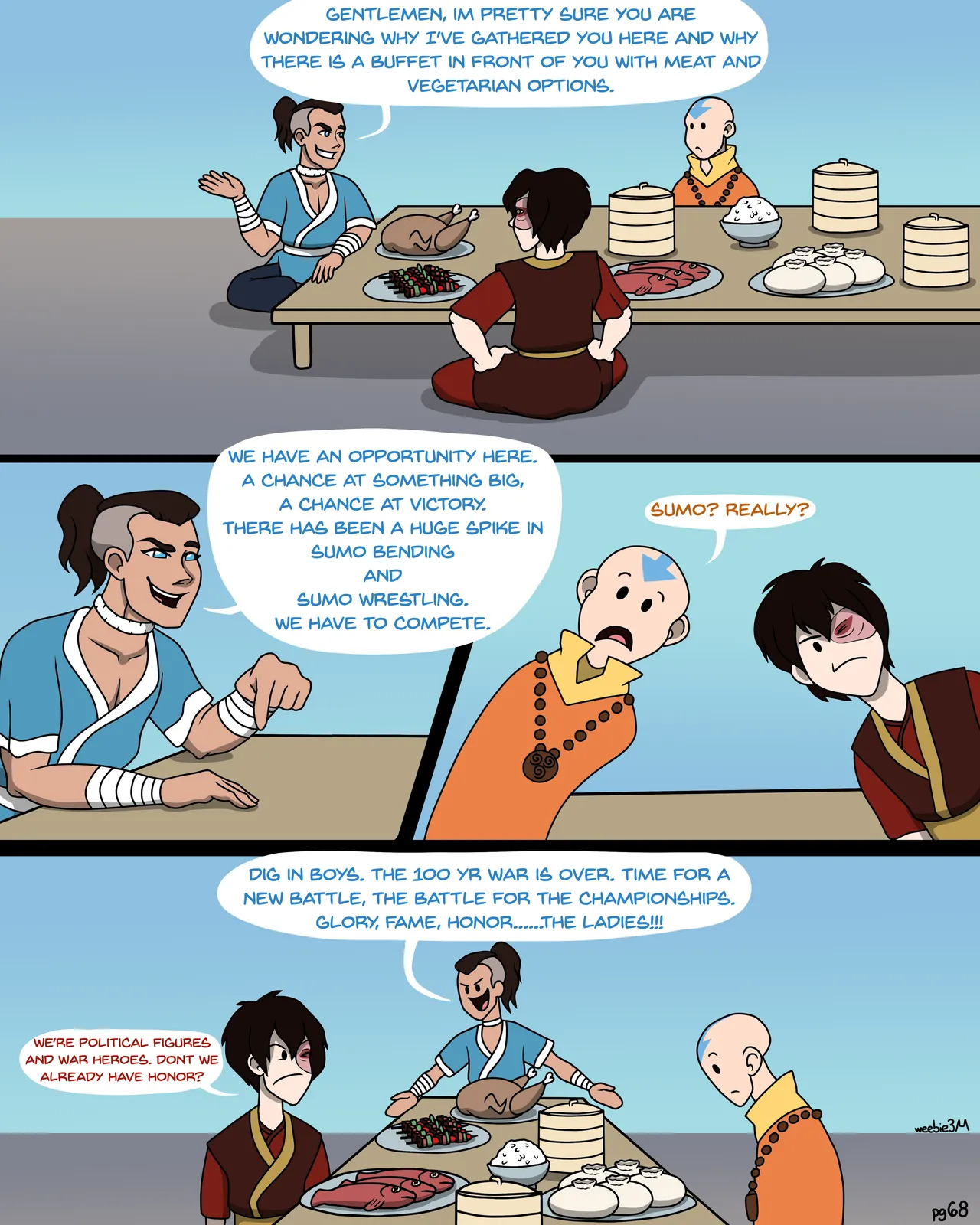 [TorrieWeebie3] Kataang Pregnancy Comic - Page 69