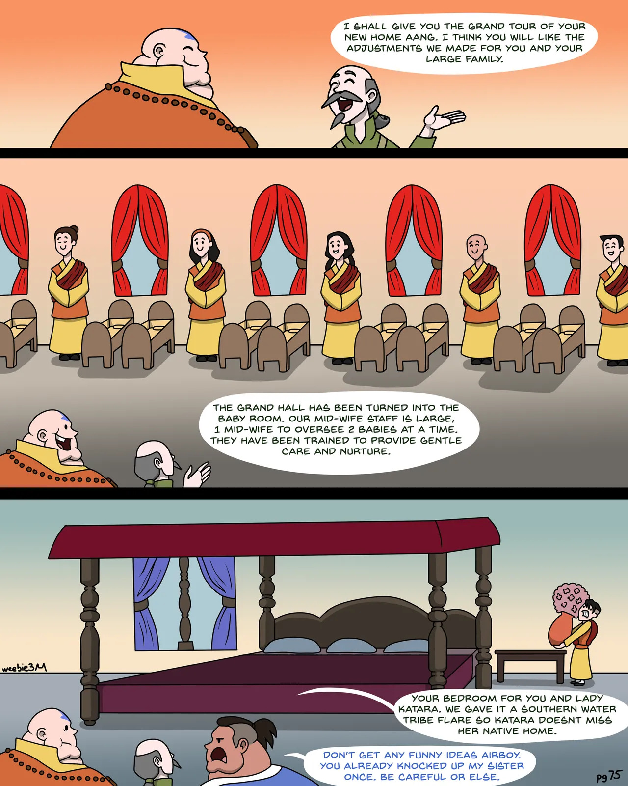 [TorrieWeebie3] Kataang Pregnancy Comic - Page 76