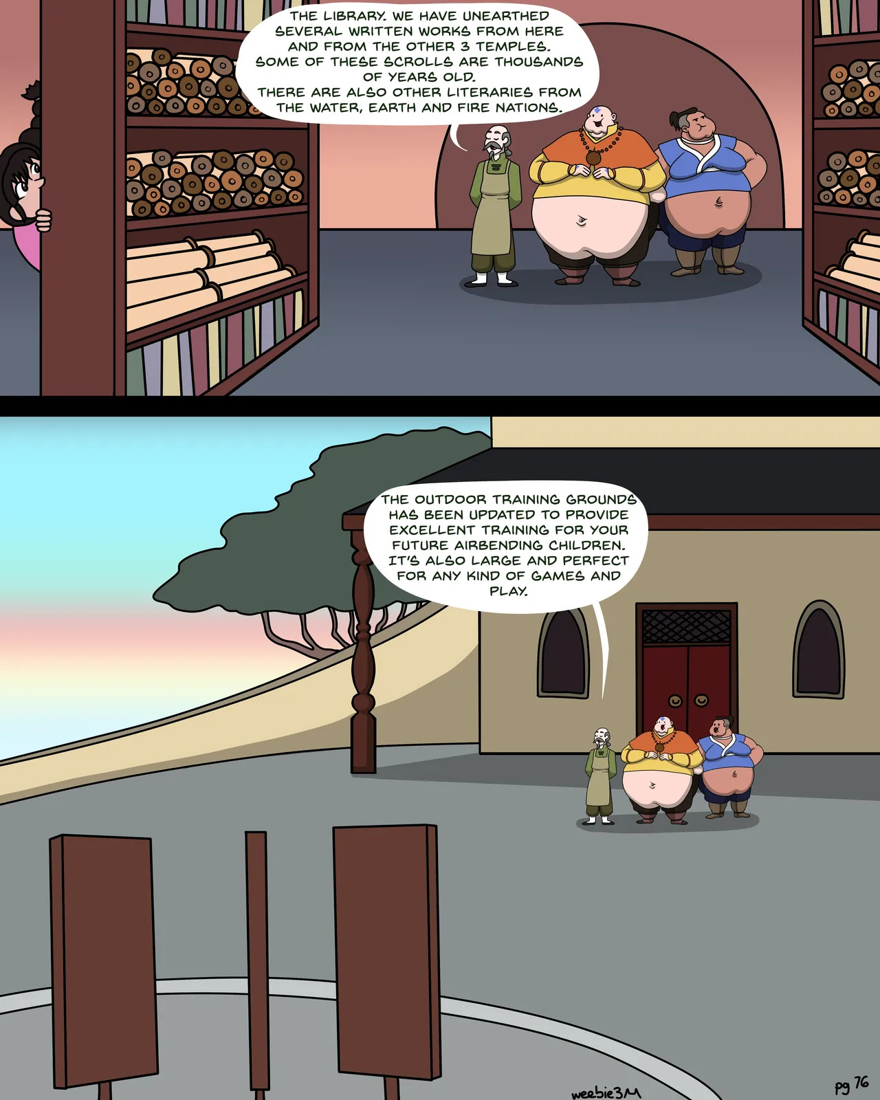 [TorrieWeebie3] Kataang Pregnancy Comic - Page 77