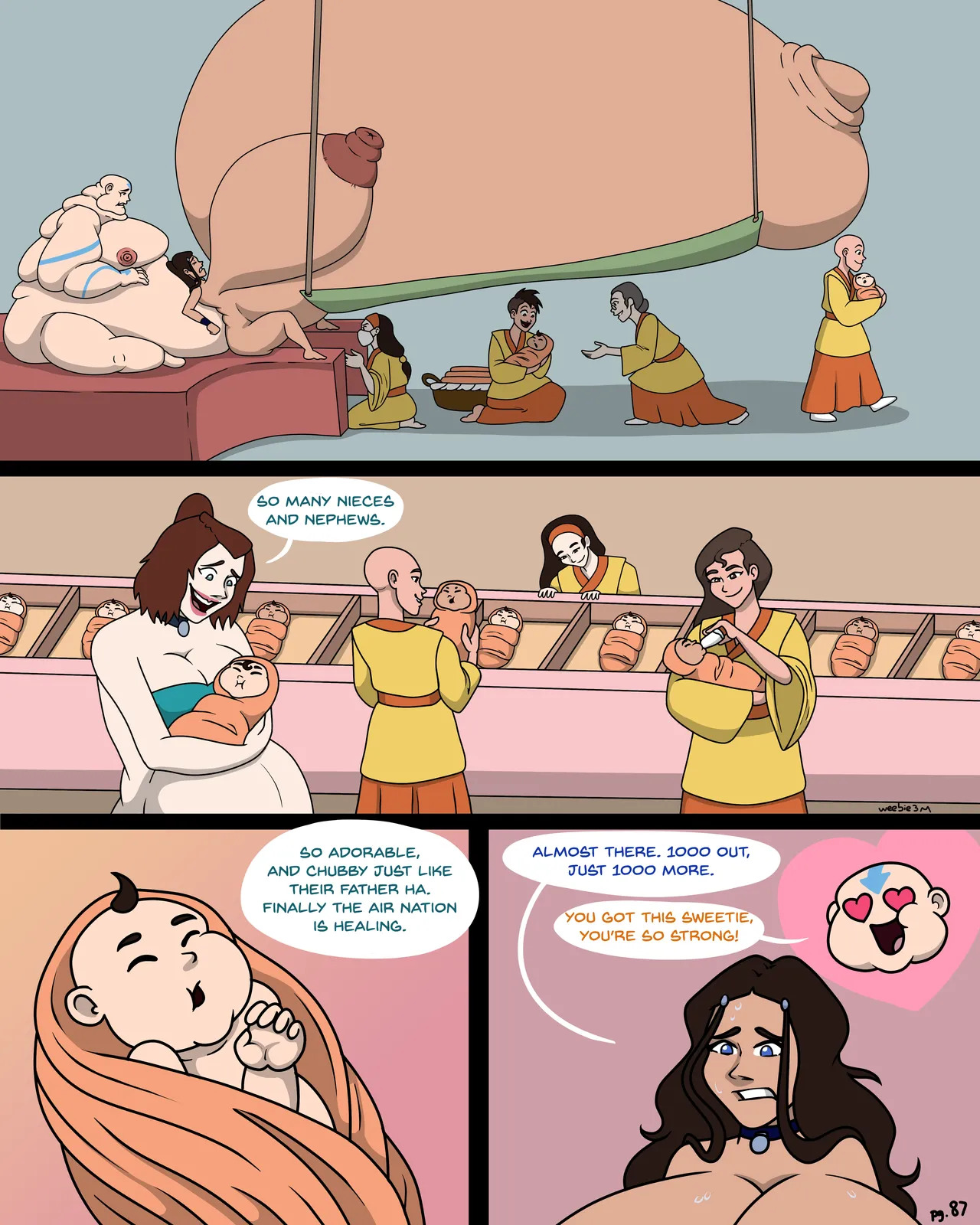 [TorrieWeebie3] Kataang Pregnancy Comic - Page 88