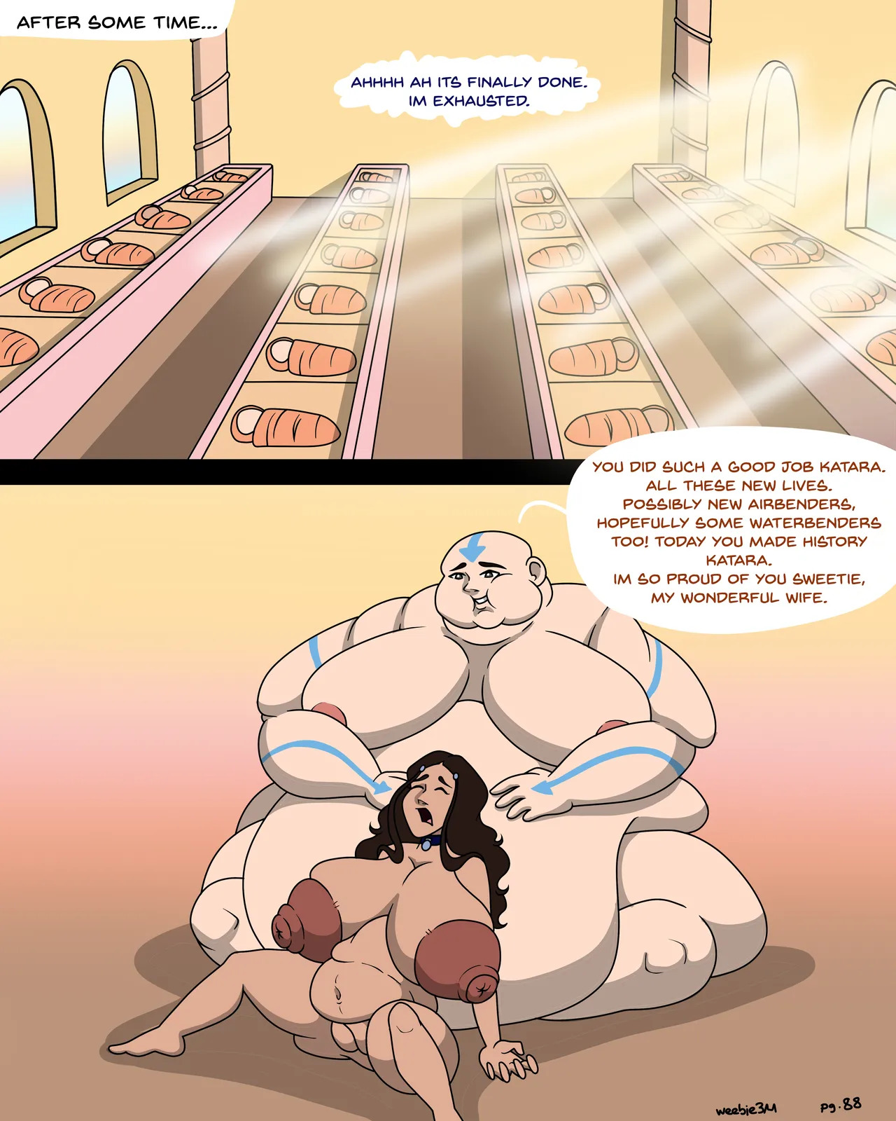 [TorrieWeebie3] Kataang Pregnancy Comic - Page 89