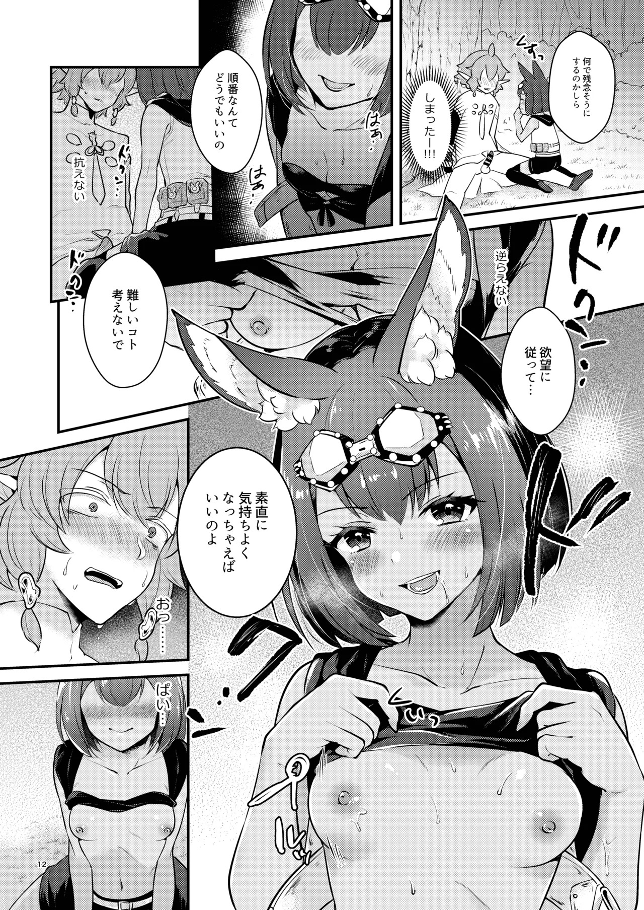 Hound-chan wa Ecchi ga Shitai. (Etrian Odyssey V) [Digital] - Page 12