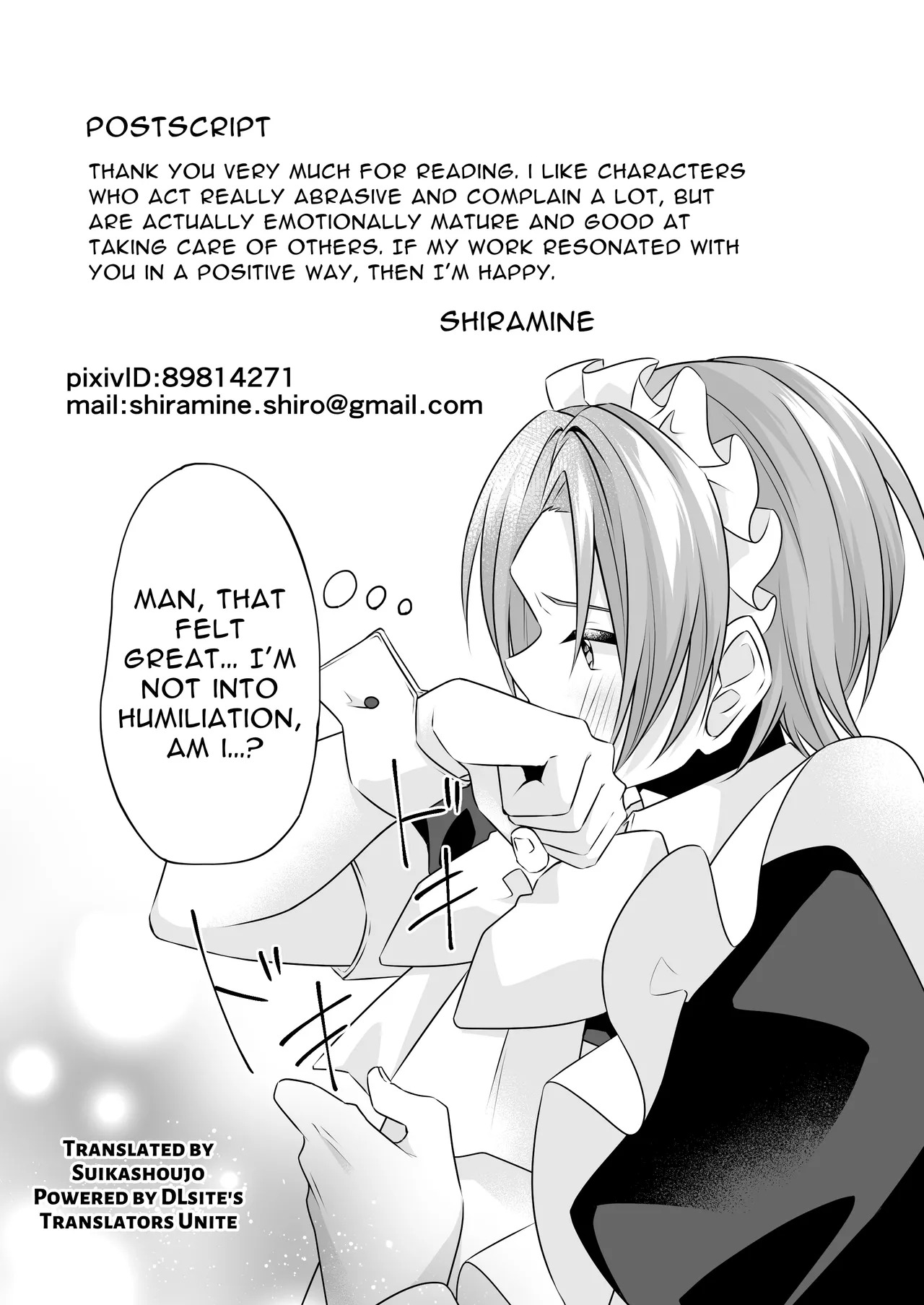 [Sorairo Neko (Shiramine)] My Surly Boyfriend Wears A Maid Outfit For Me [Digital] - Page 36