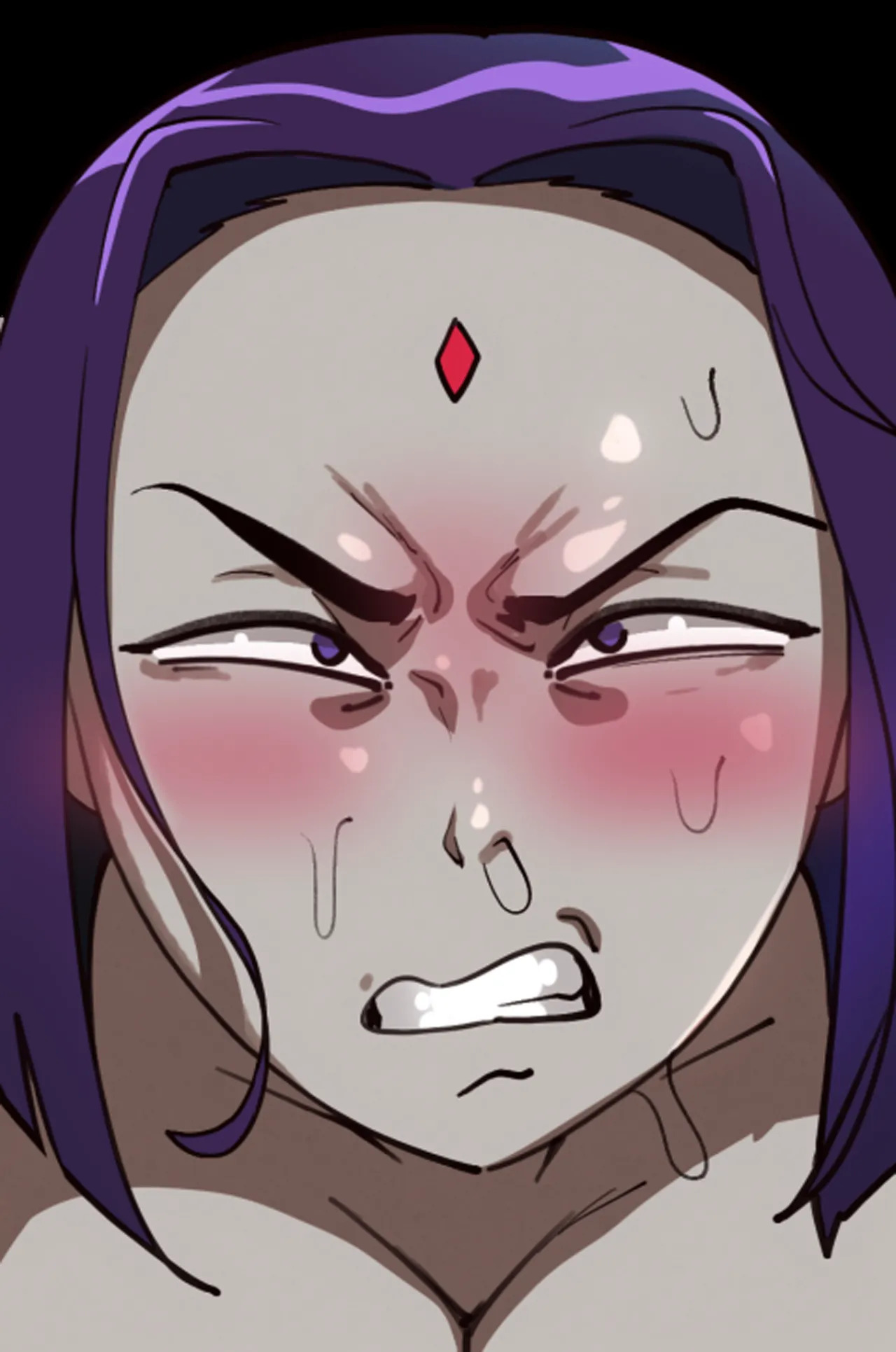 [BitterCream] Raven Date [English] [Uncensored] (Teen Titans) - Page 307