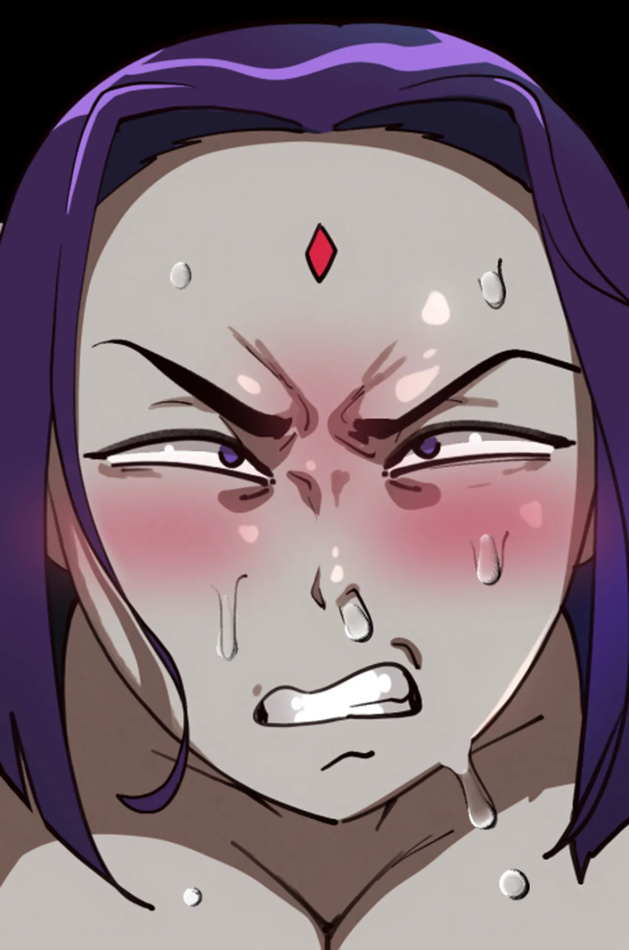 [BitterCream] Raven Date [English] [Uncensored] (Teen Titans) - Page 308