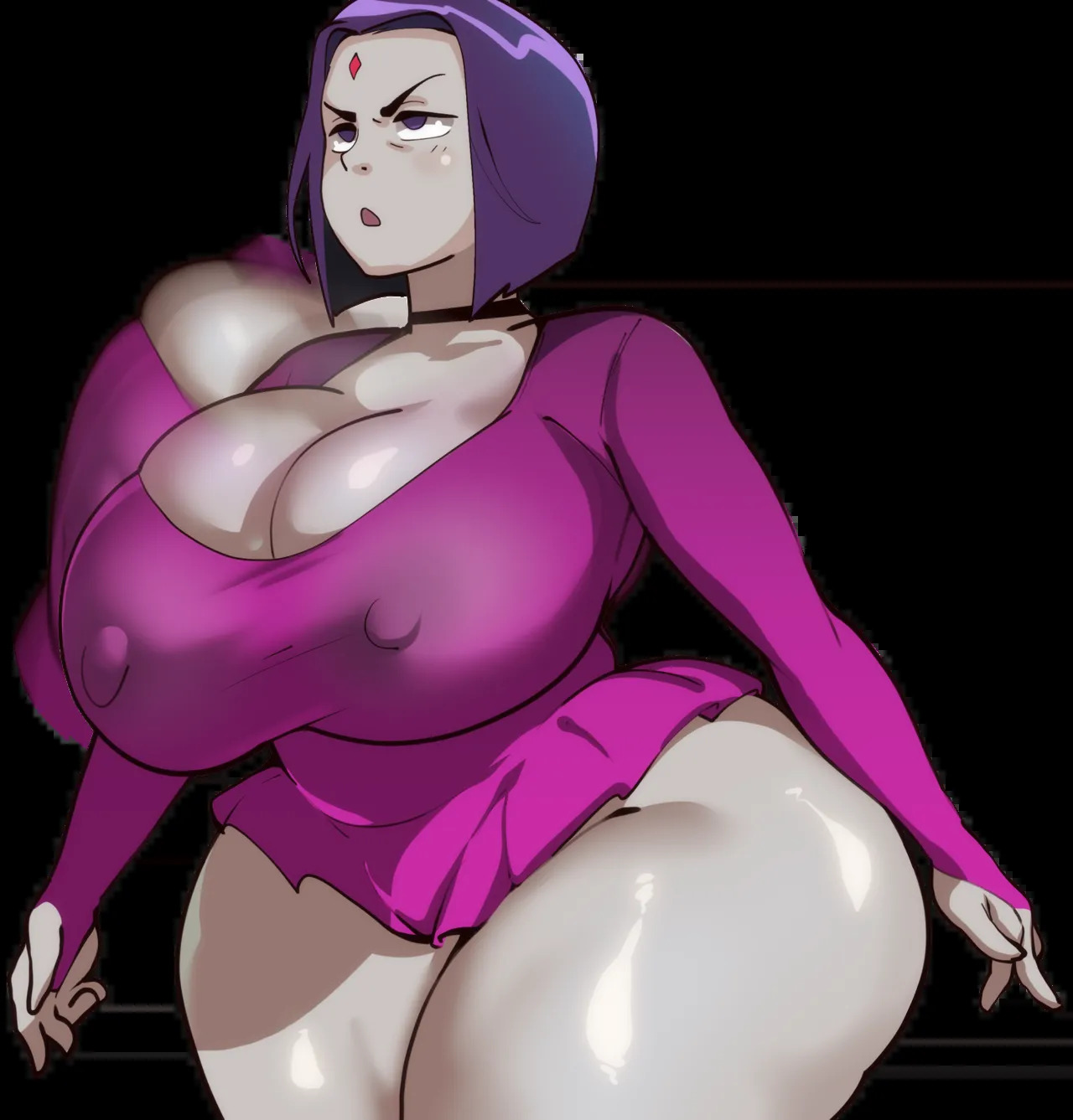 [BitterCream] Raven Date [English] [Uncensored] (Teen Titans) - Page 32