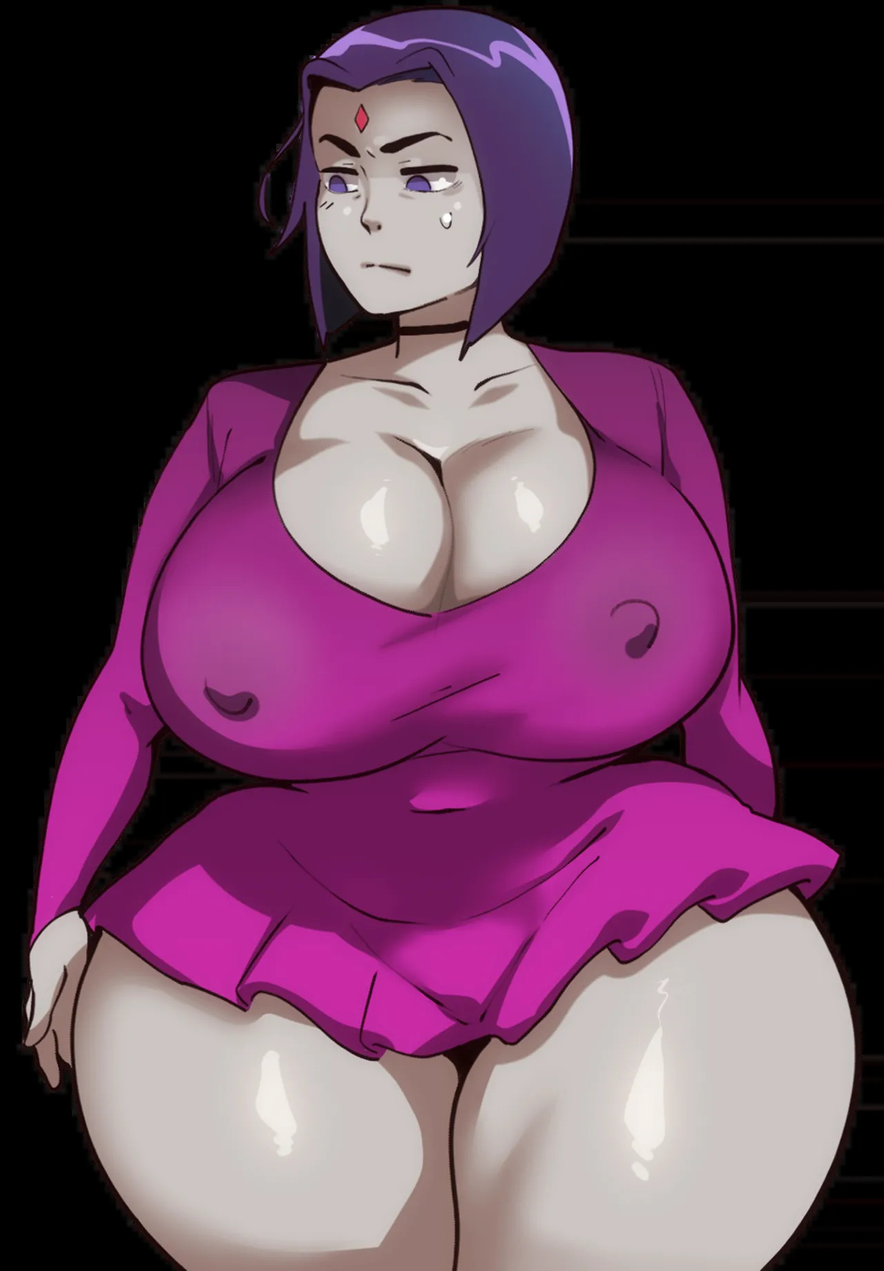 [BitterCream] Raven Date [English] [Uncensored] (Teen Titans) - Page 35