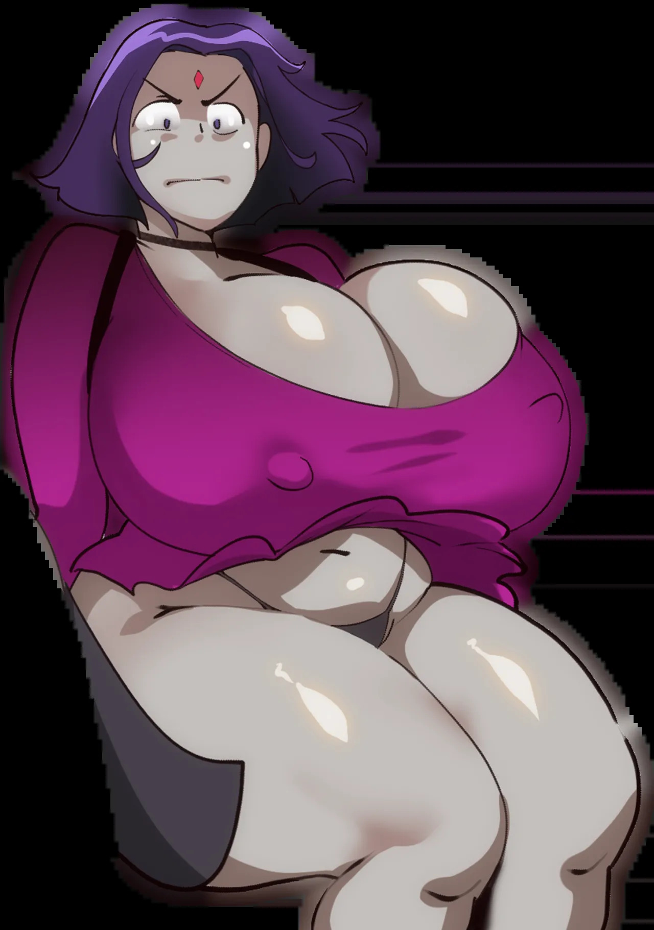 [BitterCream] Raven Date [English] [Uncensored] (Teen Titans) - Page 47