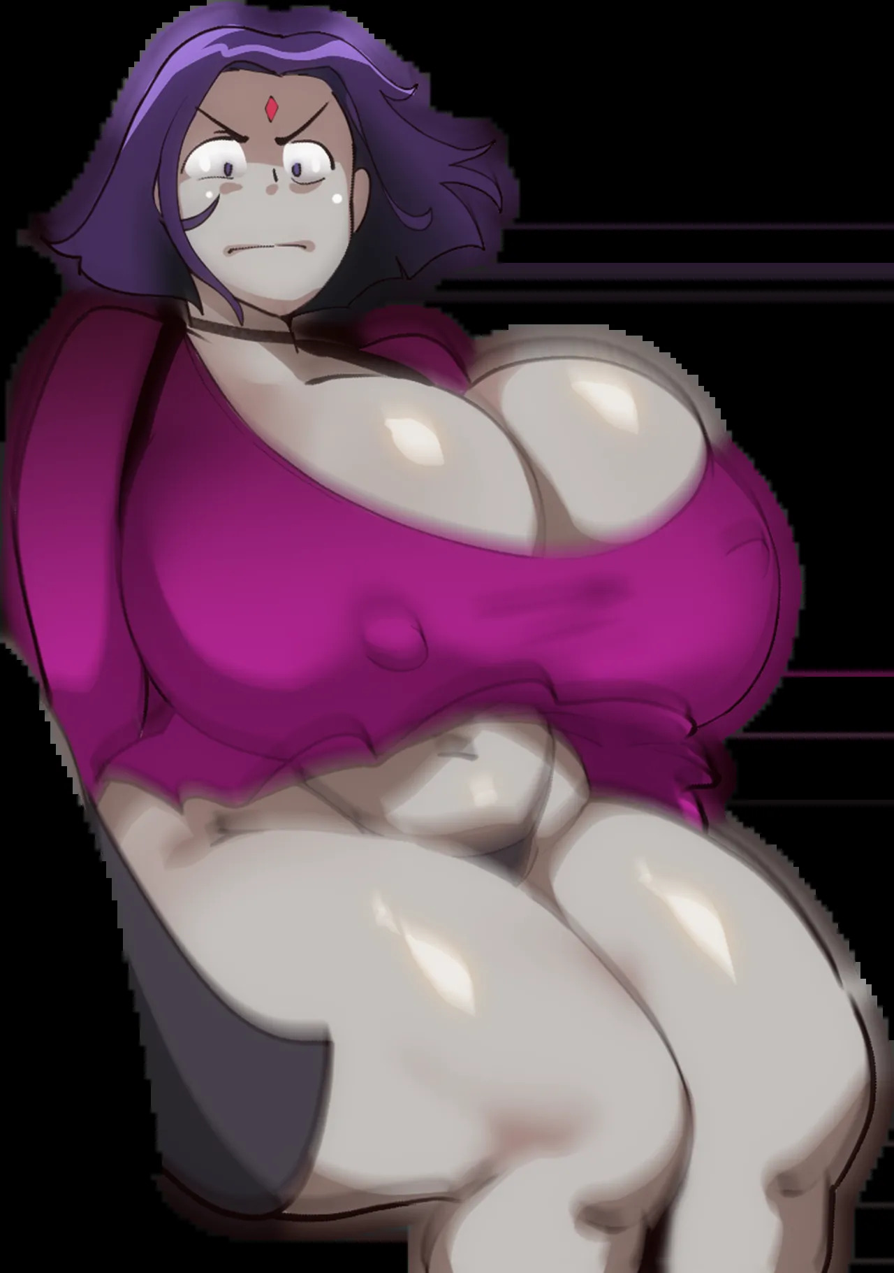 [BitterCream] Raven Date [English] [Uncensored] (Teen Titans) - Page 48