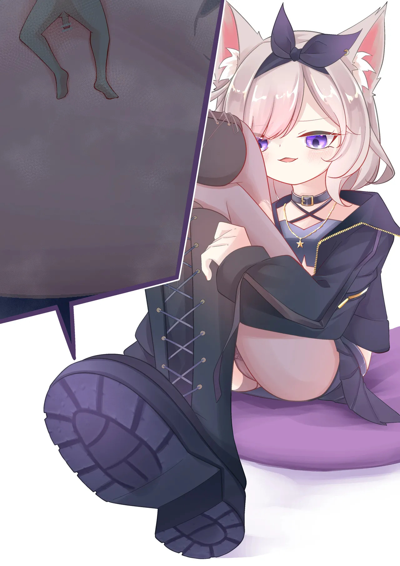 [YurulomI] Yozuna Niu-Sama Traps a Tiny in Her Boot - Page 17
