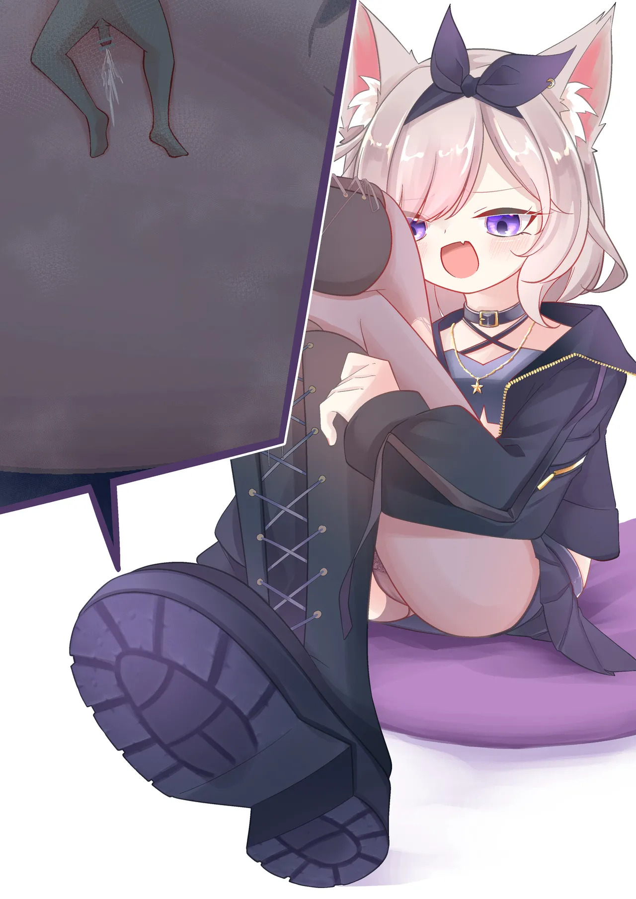 [YurulomI] Yozuna Niu-Sama Traps a Tiny in Her Boot - Page 19
